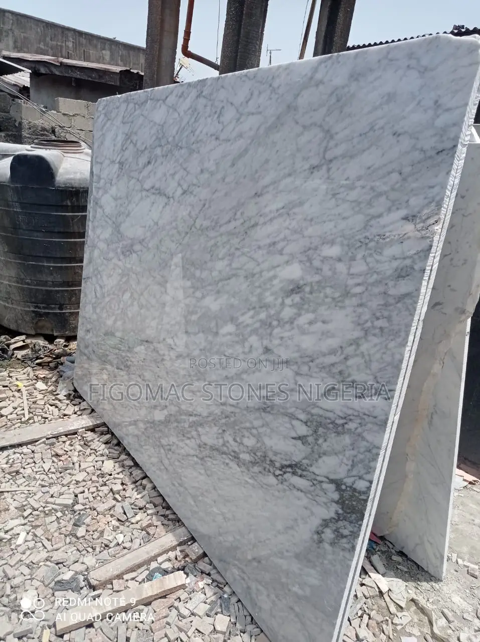 White Carara Marble