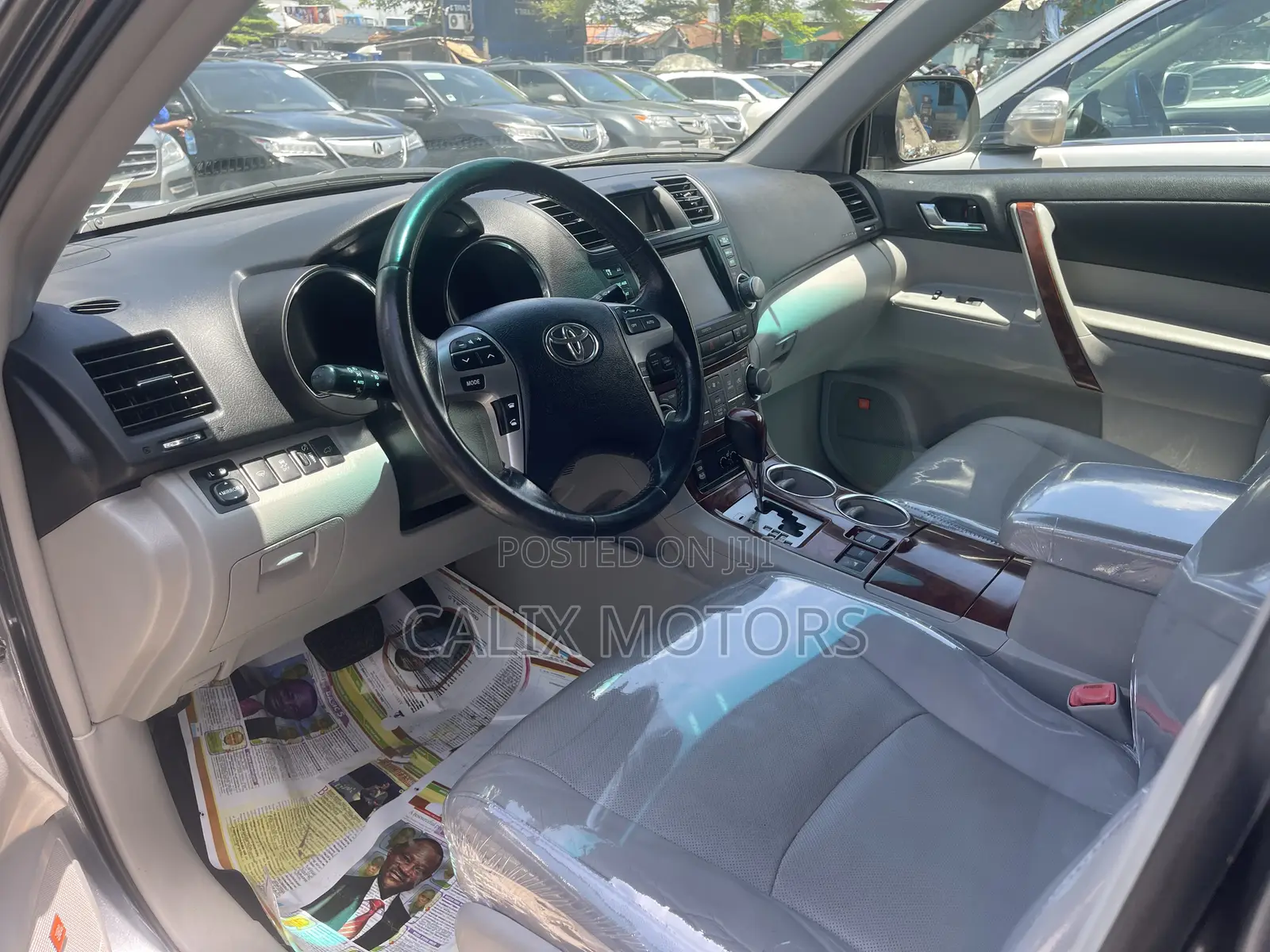 Toyota Highlander 2012 Gray