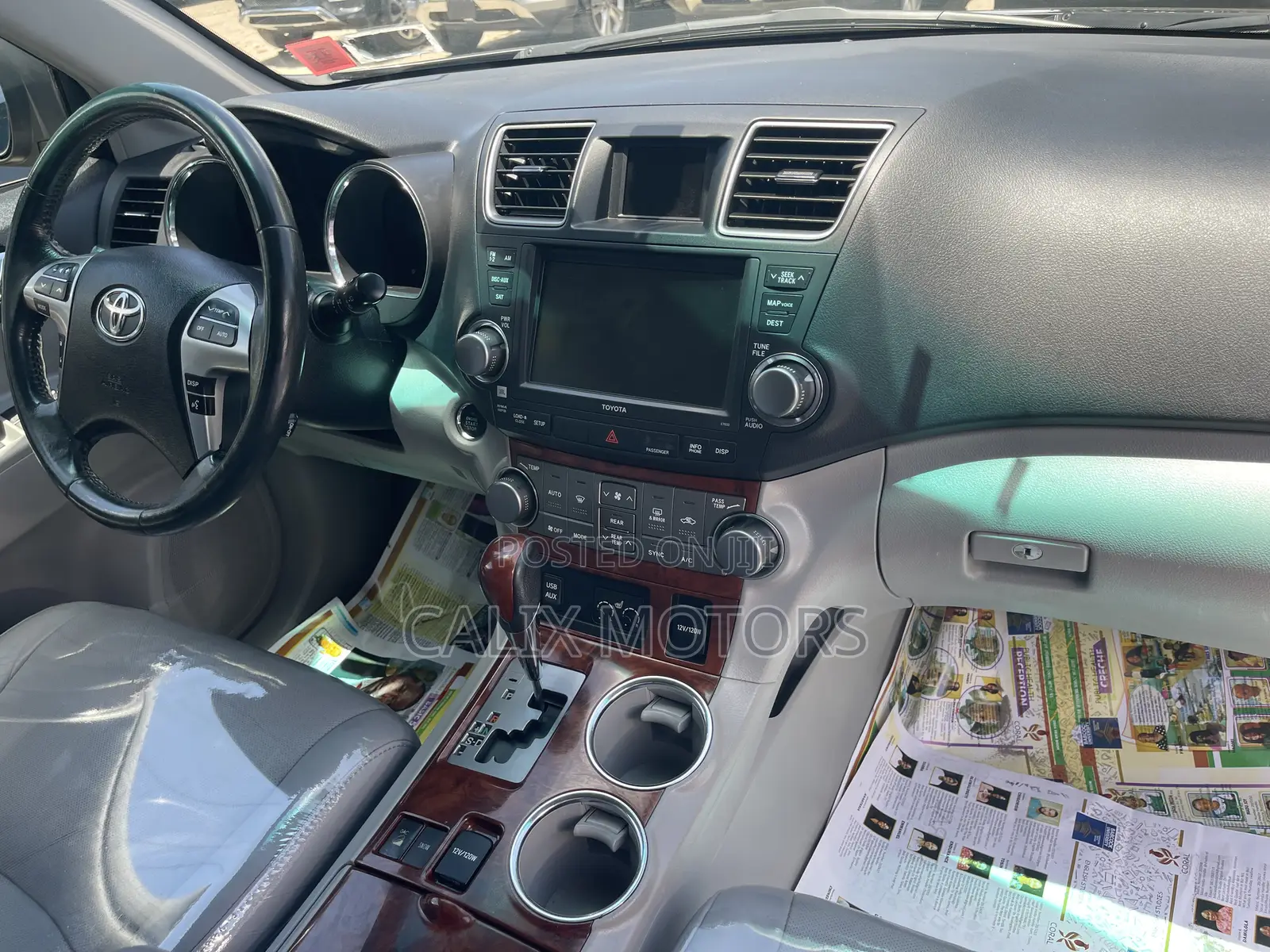 Toyota Highlander 2012 Gray