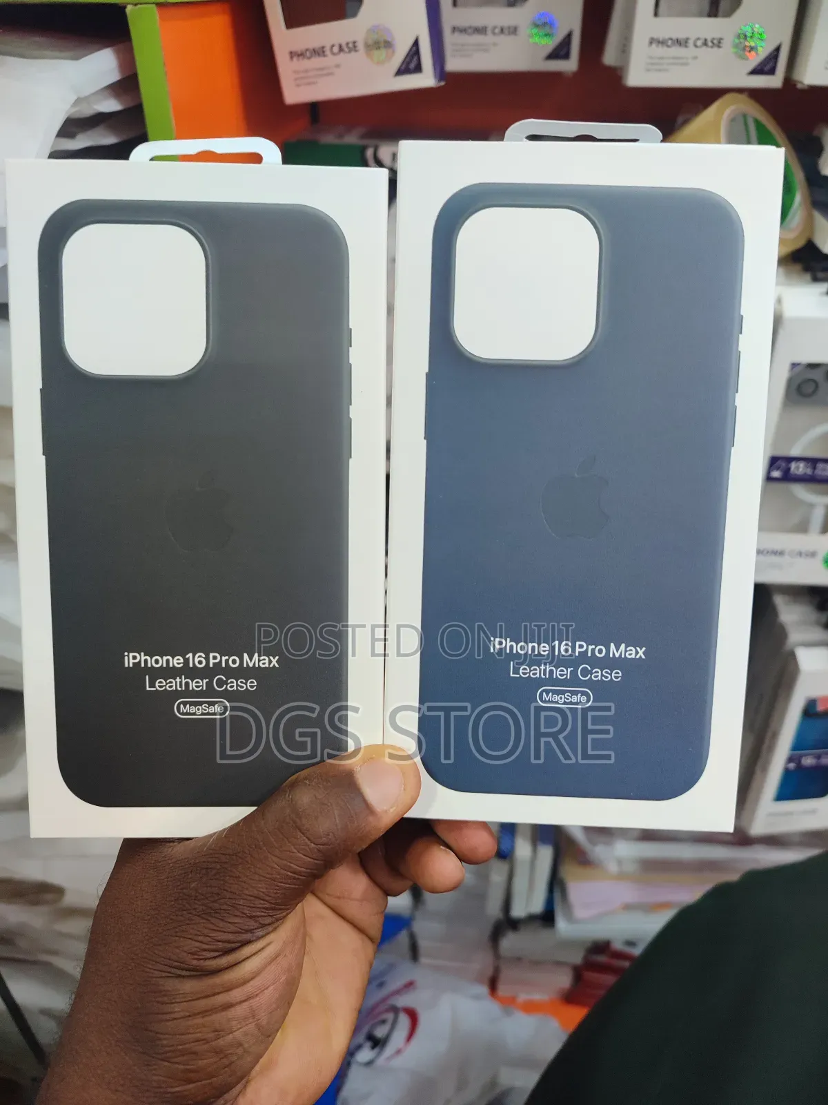 iPhone 16 Pro Max Leather Magsafe Case