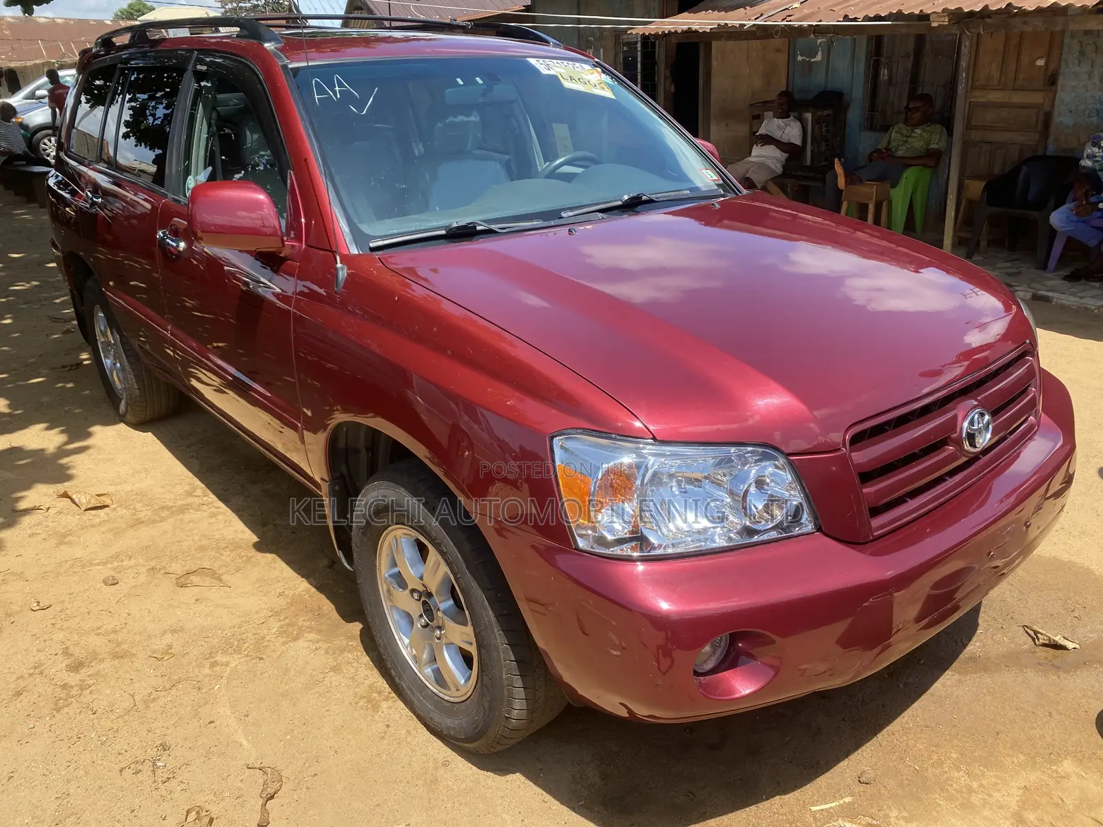 Toyota Highlander 2007 Red