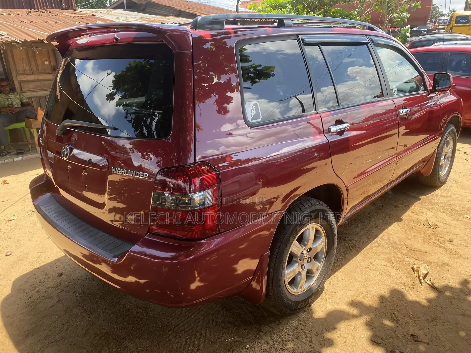 Toyota Highlander 2007 Red