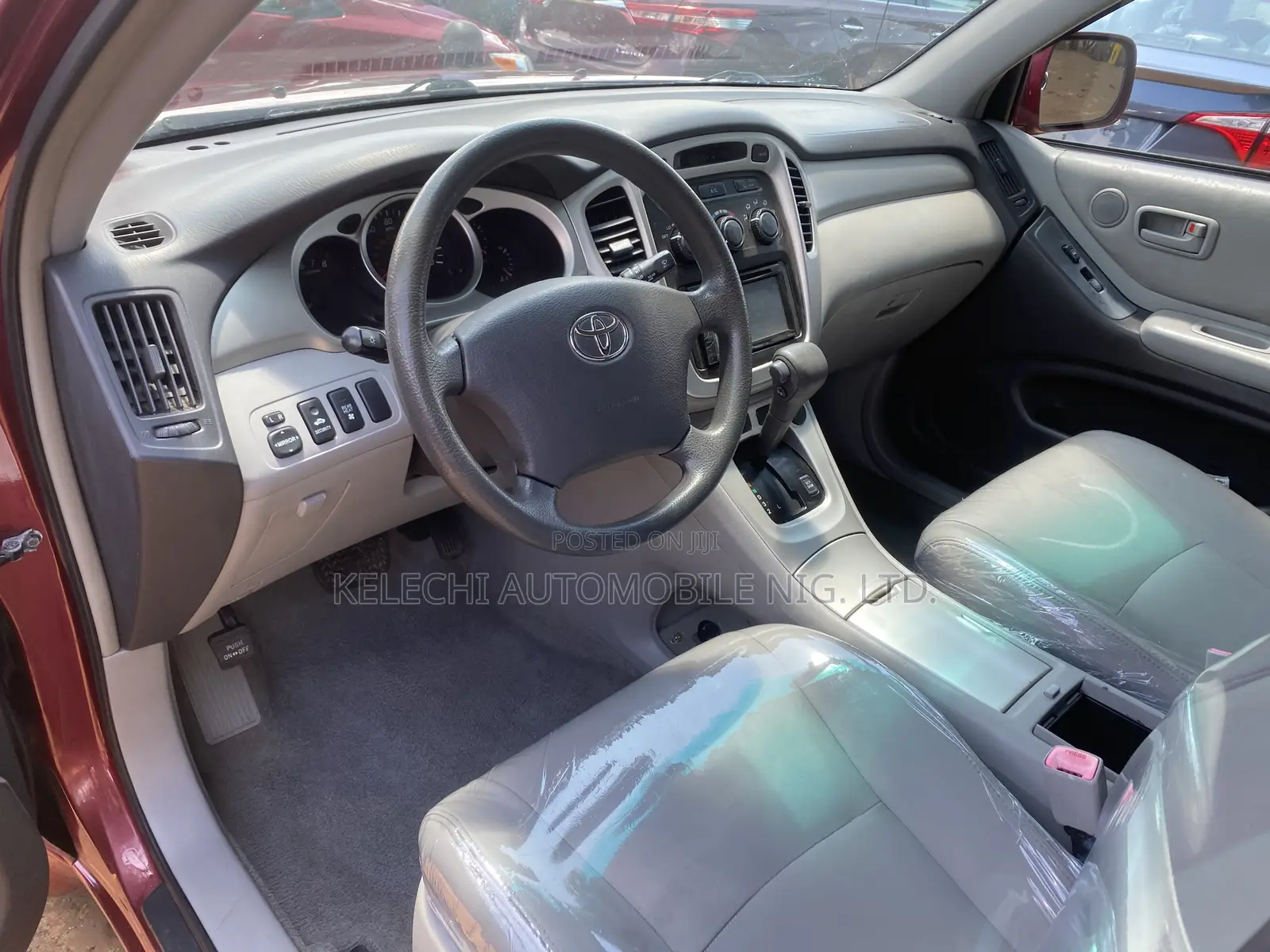 Toyota Highlander 2007 Red