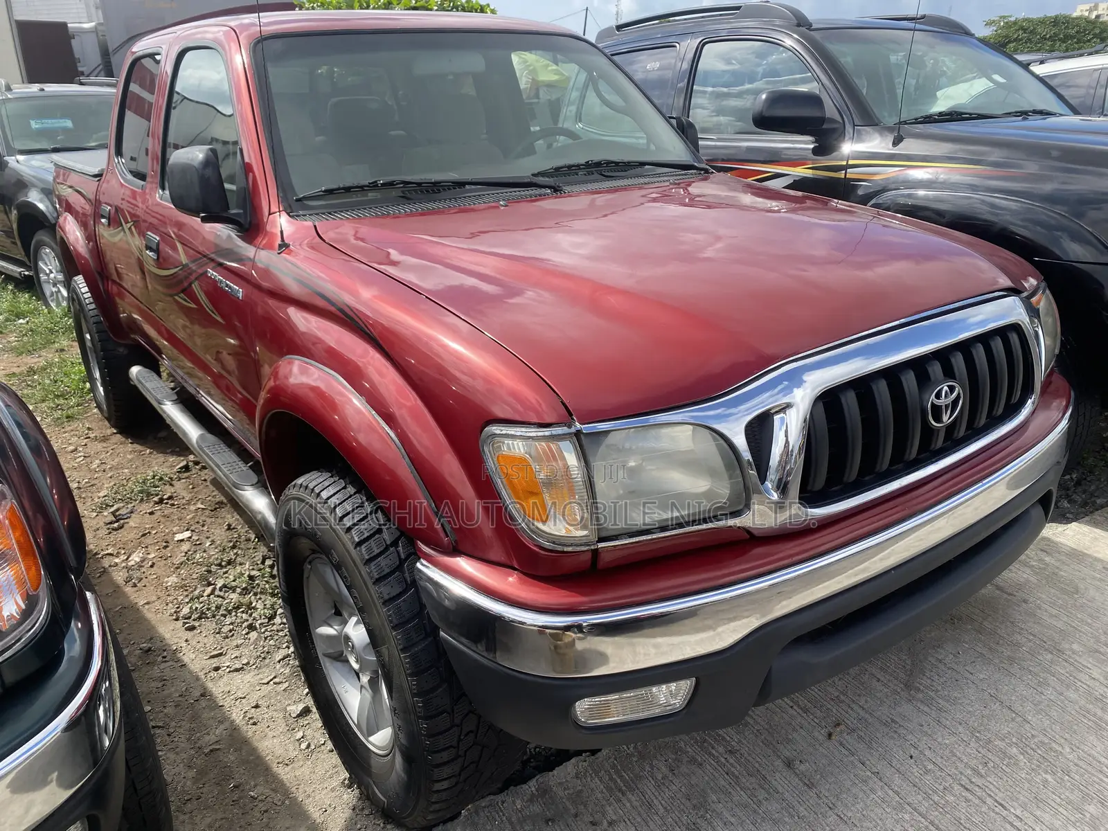 Toyota Tacoma Cab 4WD 2004 Red