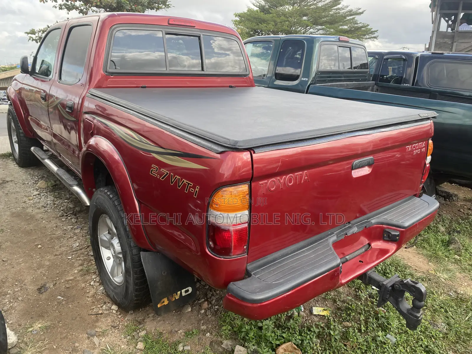 Toyota Tacoma Cab 4WD 2004 Red
