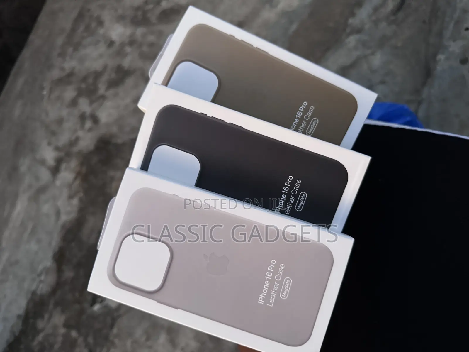 Magsafe Leather Case for iPhone 16 Pro and 16 Pro Max