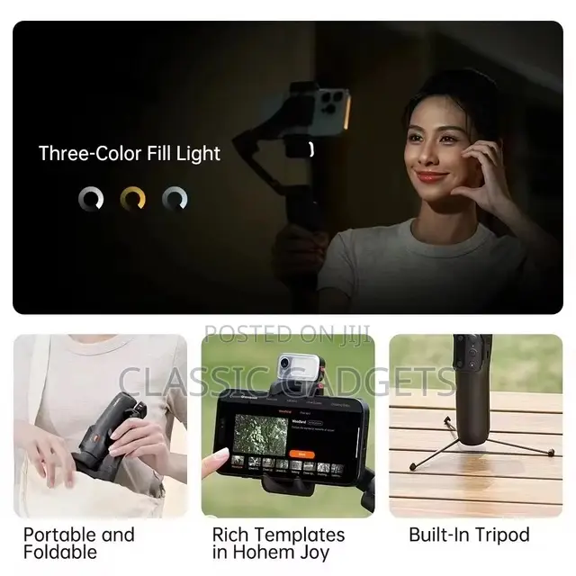 Hohem I Steady V3 Gimbal With AI Smartphone Tracker