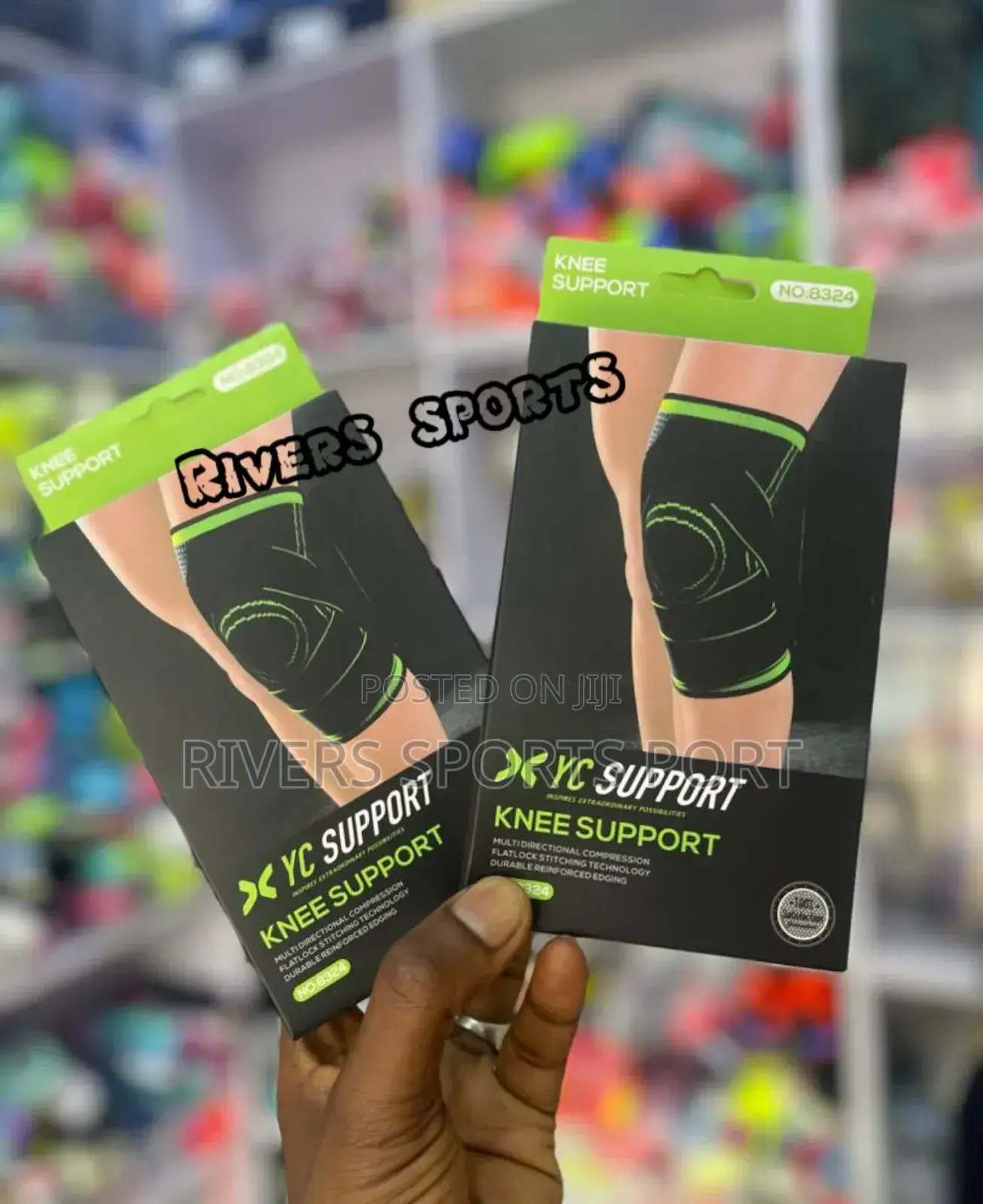 Pressurized Elastic Knee Support Fitness Gear for All Sports