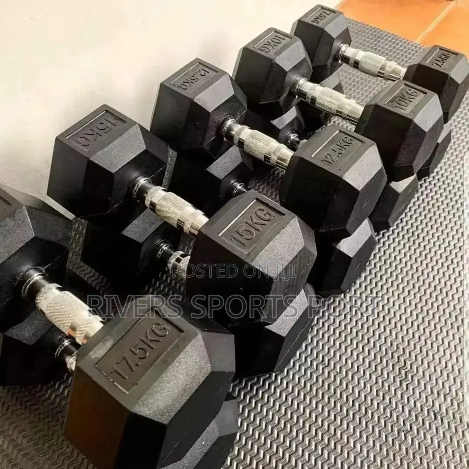 New Hex Dumbbell All Sizes Available Per Kg
