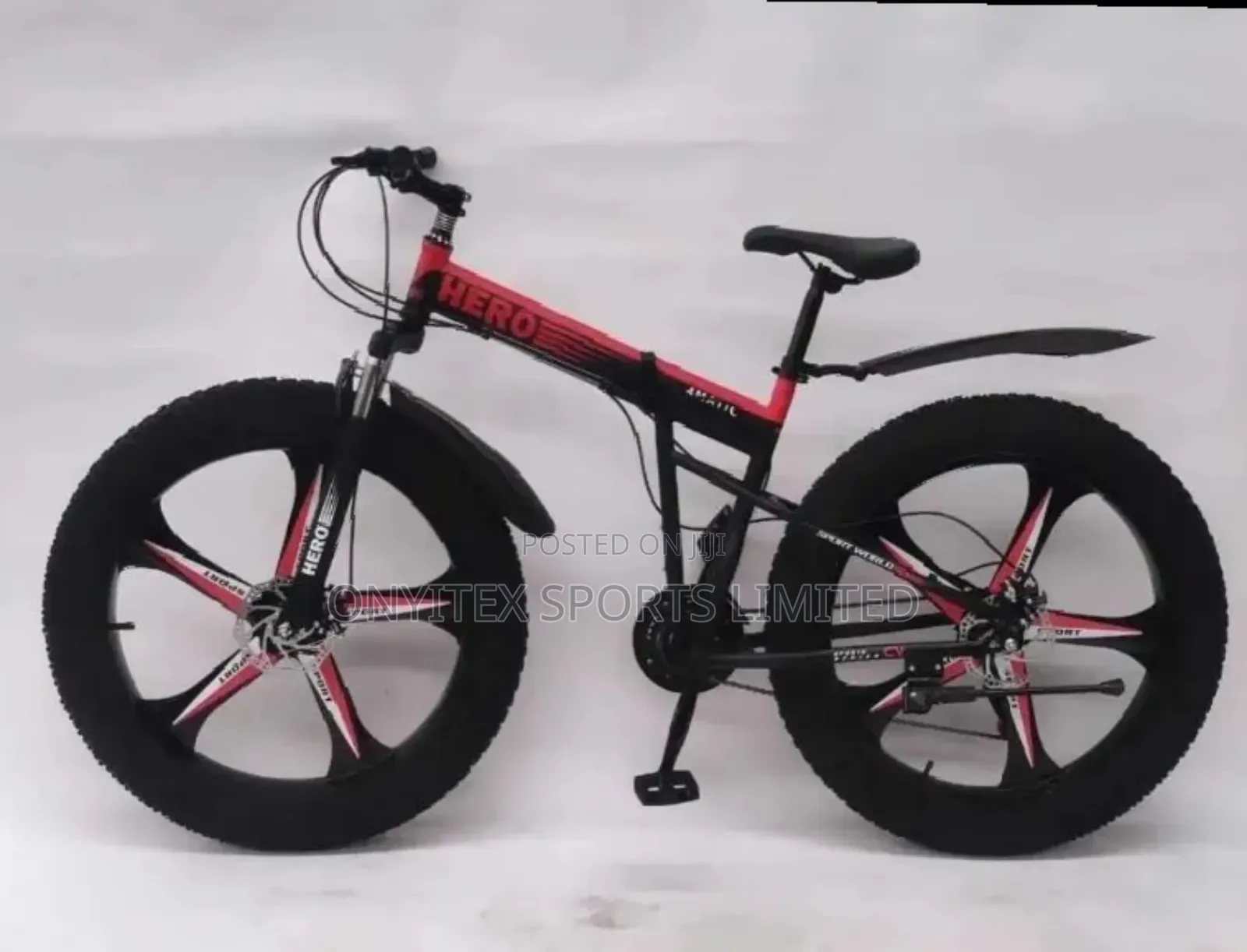 Foldable Big Tyer Bike With Aloyed Rims