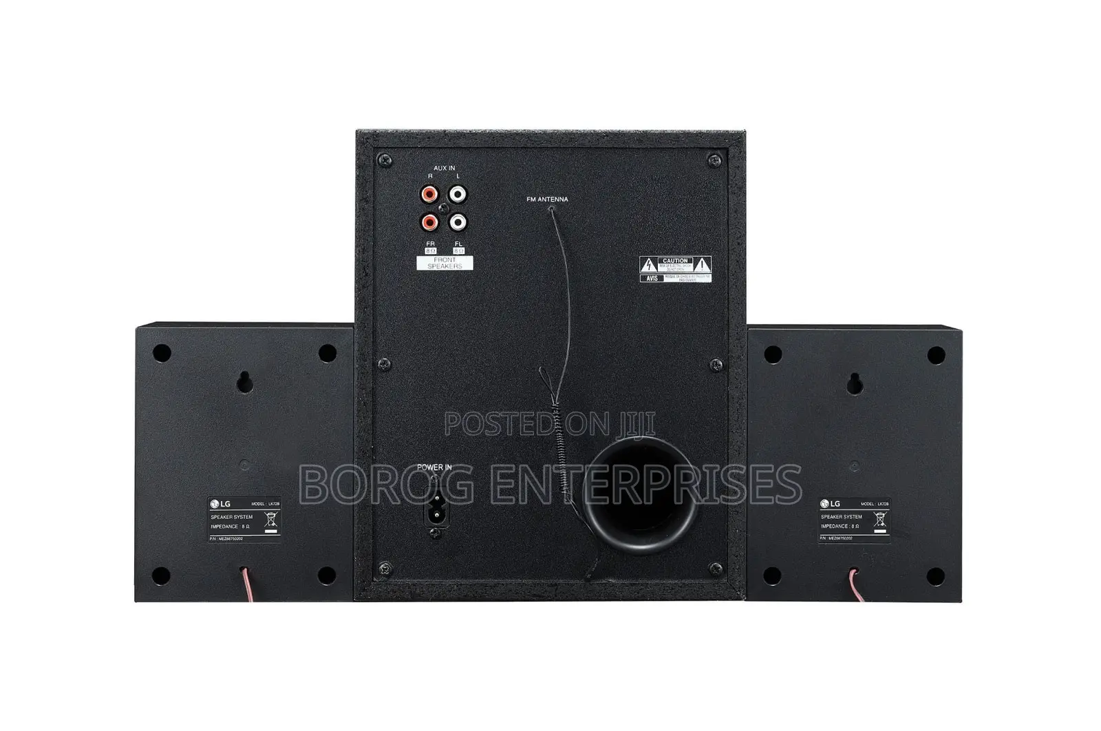 LG 40W Mini Audio, Woofer/Sound System-Aud 72B
