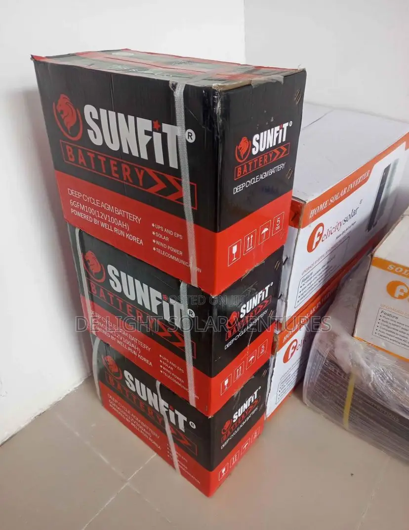 100ah 12V Sunfit Battery