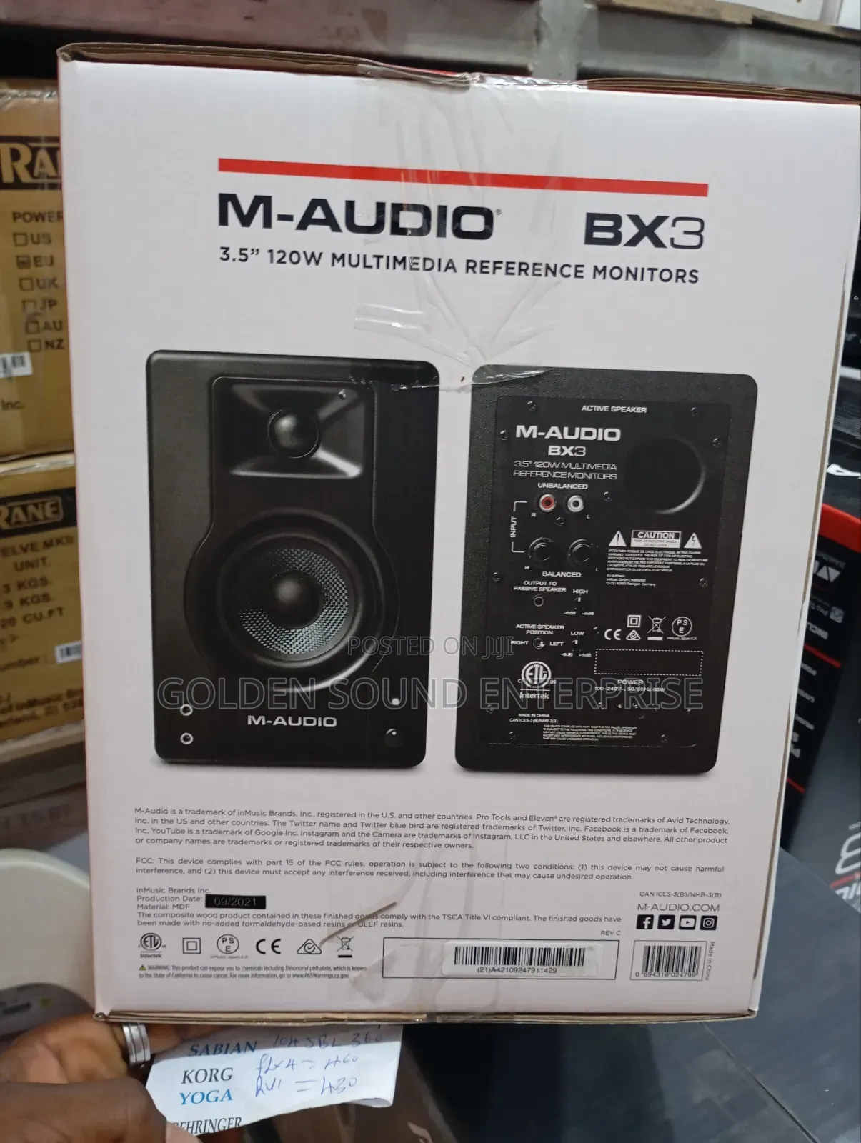 M - Audio Bx3 Monitor