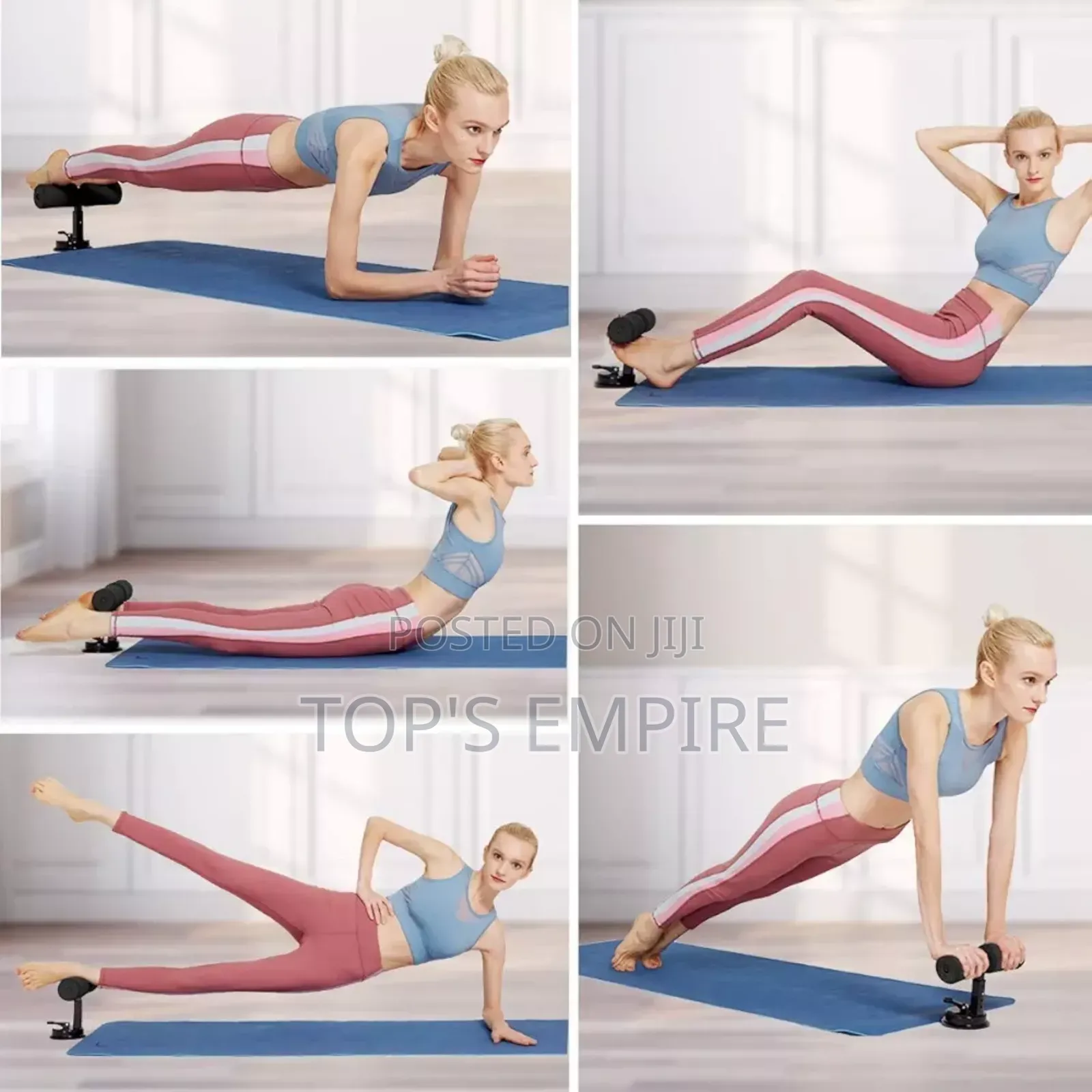 Suction Sit-Up/Push-Up Abs Workout Aids Gym Machine