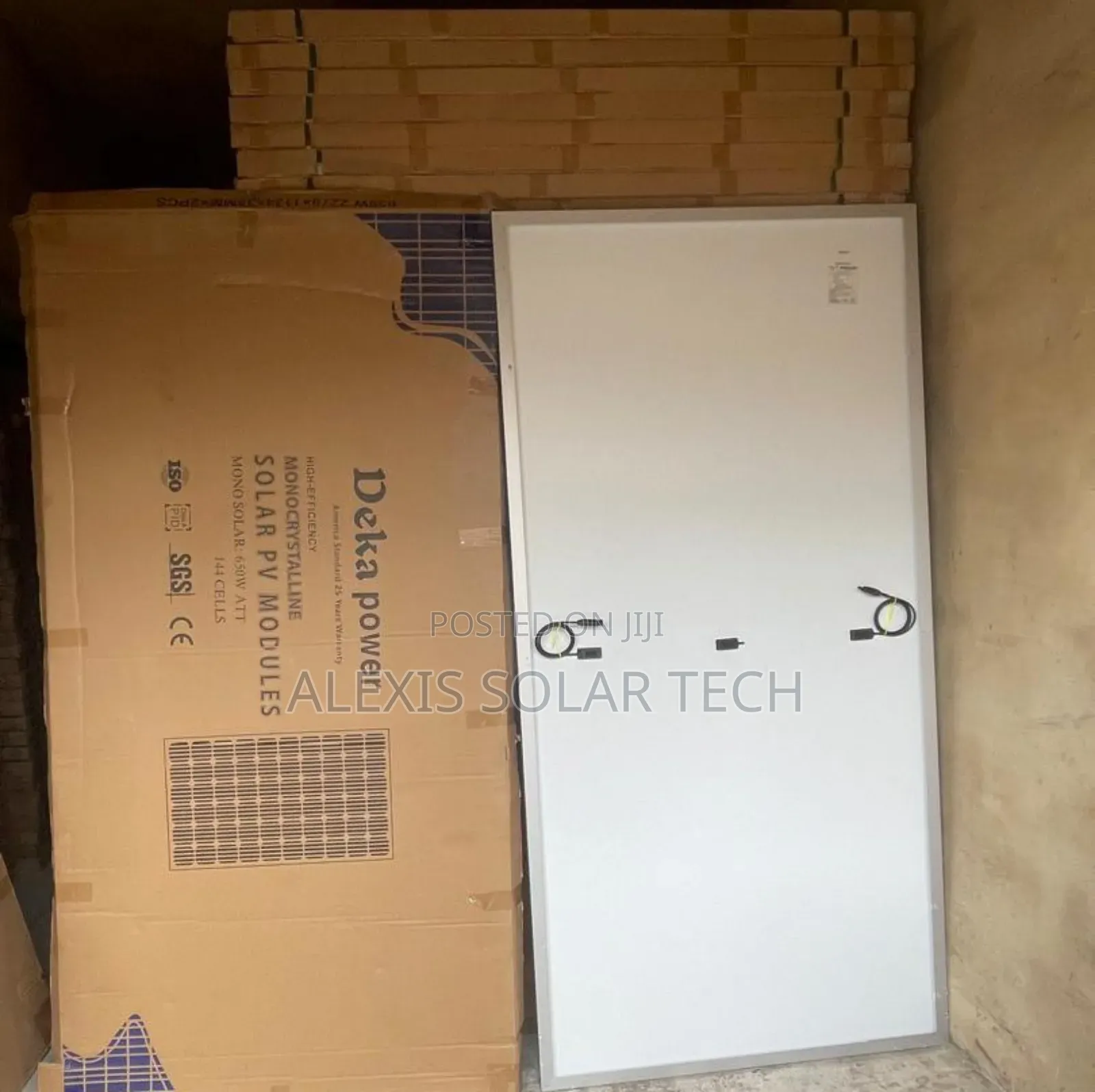 550w Mono Solar Panel Half Cut