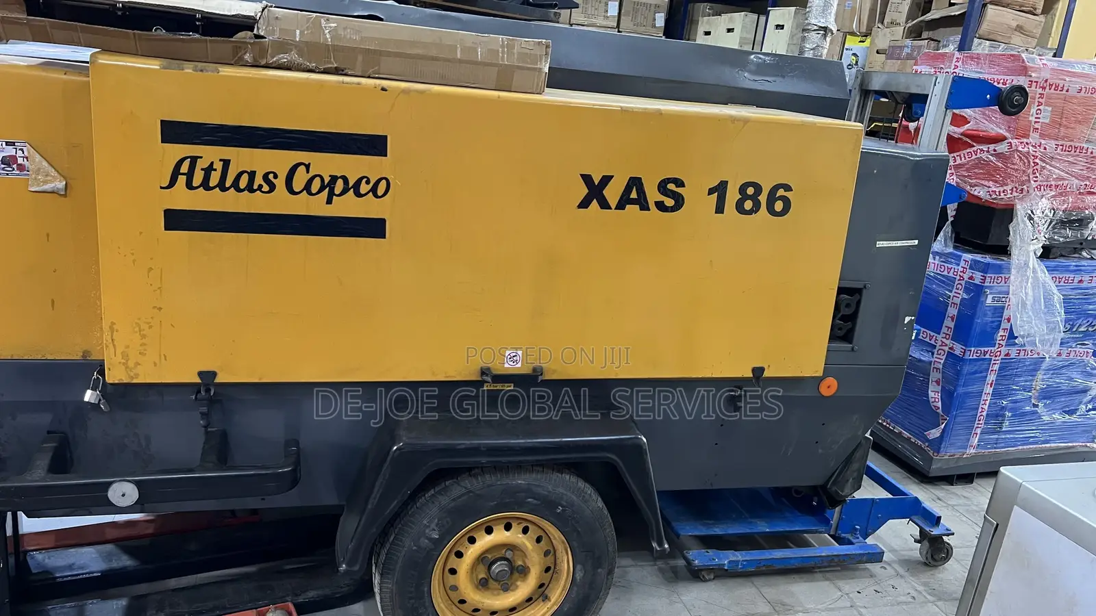 Atlas Copco XAHS 186 Portable Compressor