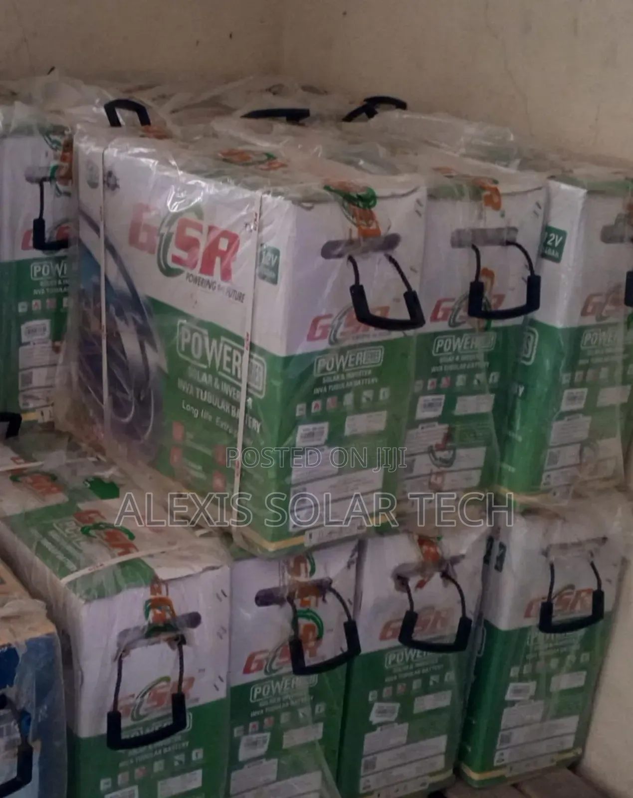 GSR Solar Tall Tubular Batteries
