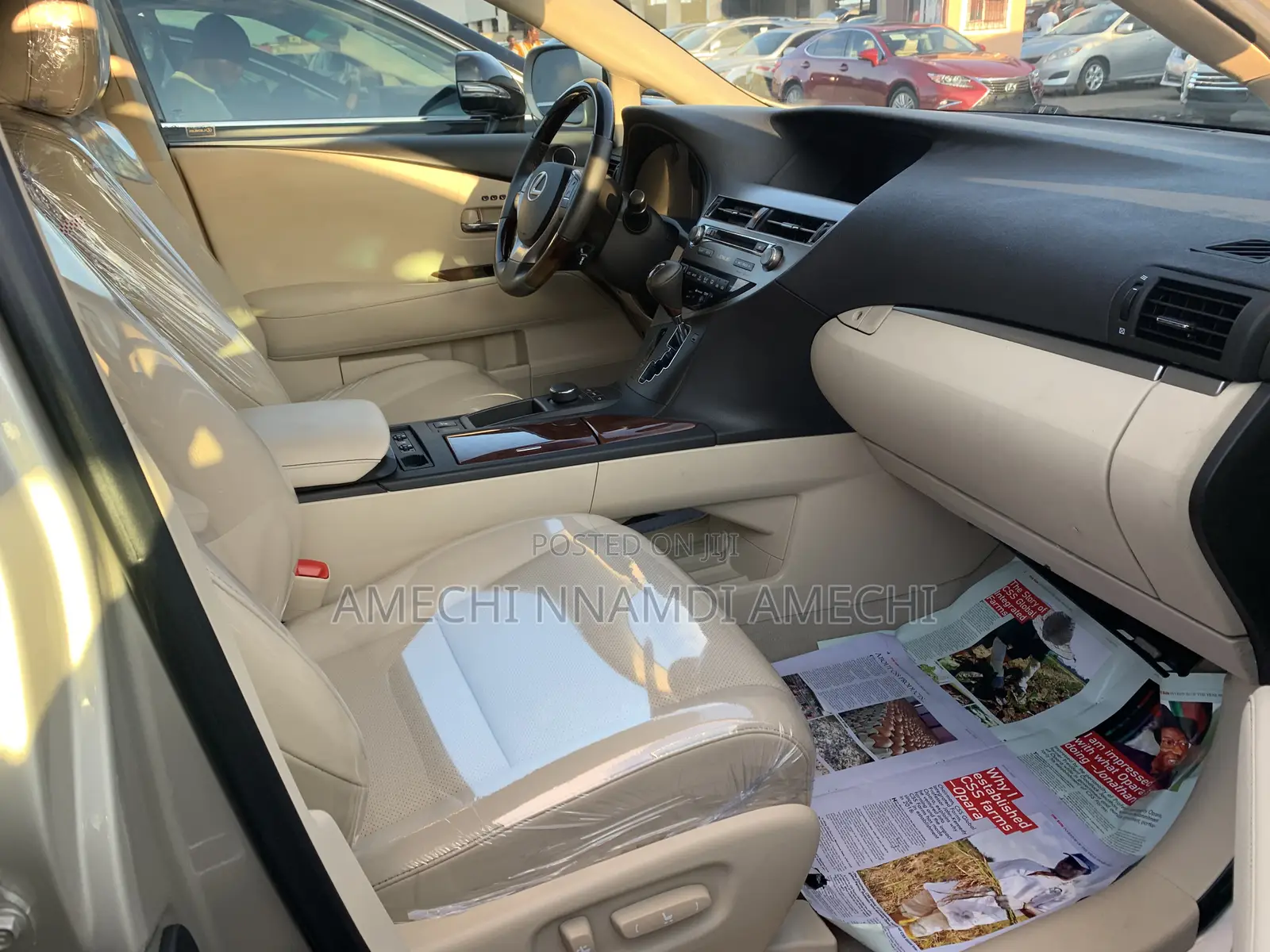 Lexus RX 350 AWD 2015 Gold