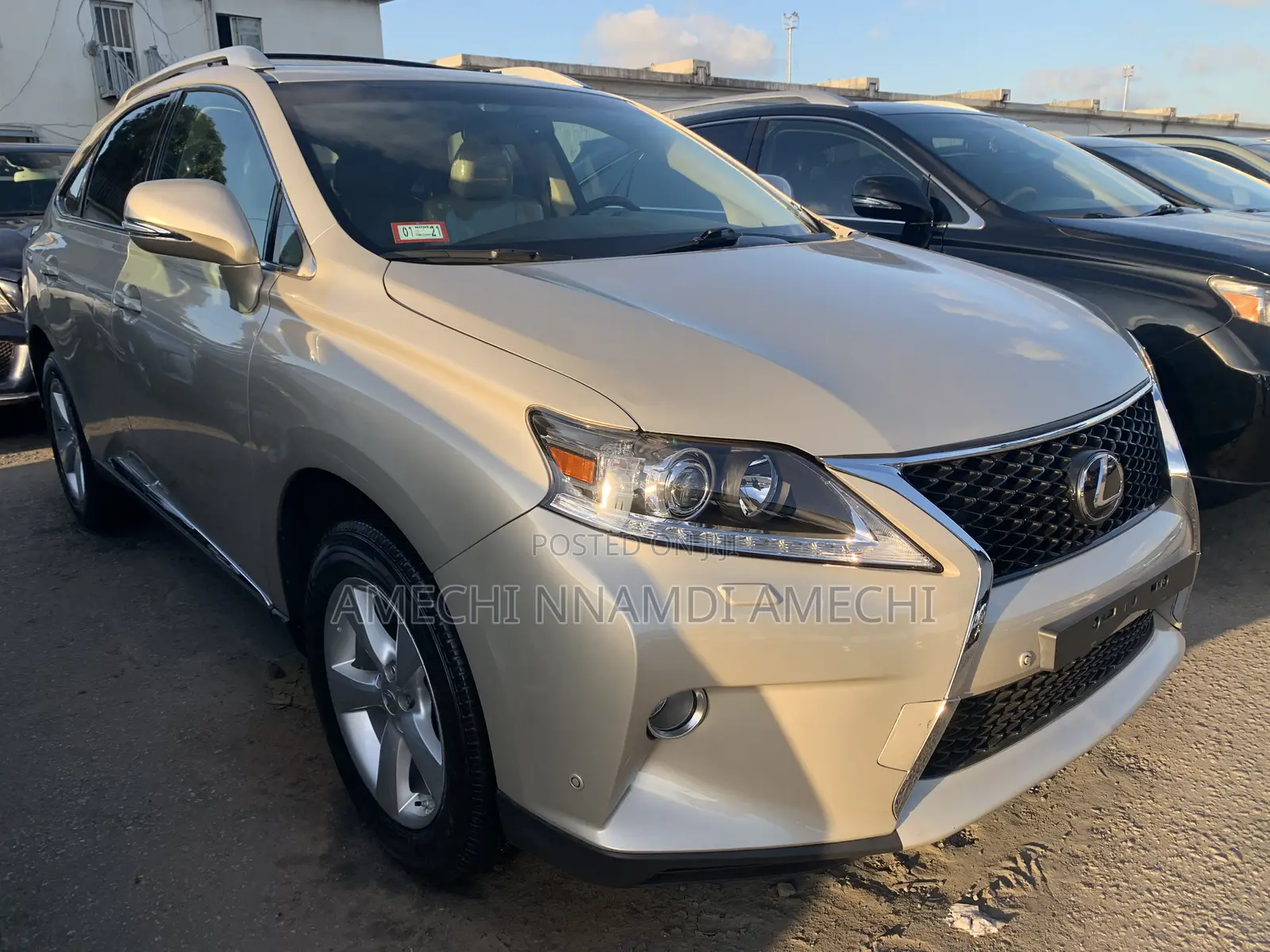 Lexus RX 350 AWD 2015 Gold