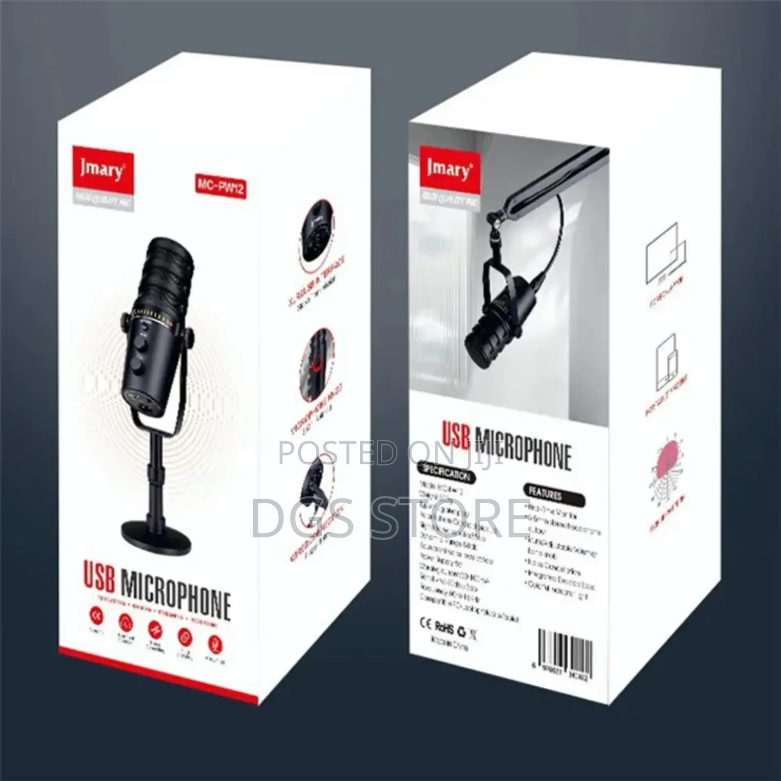 Jmary MC PW12 USB Microphone