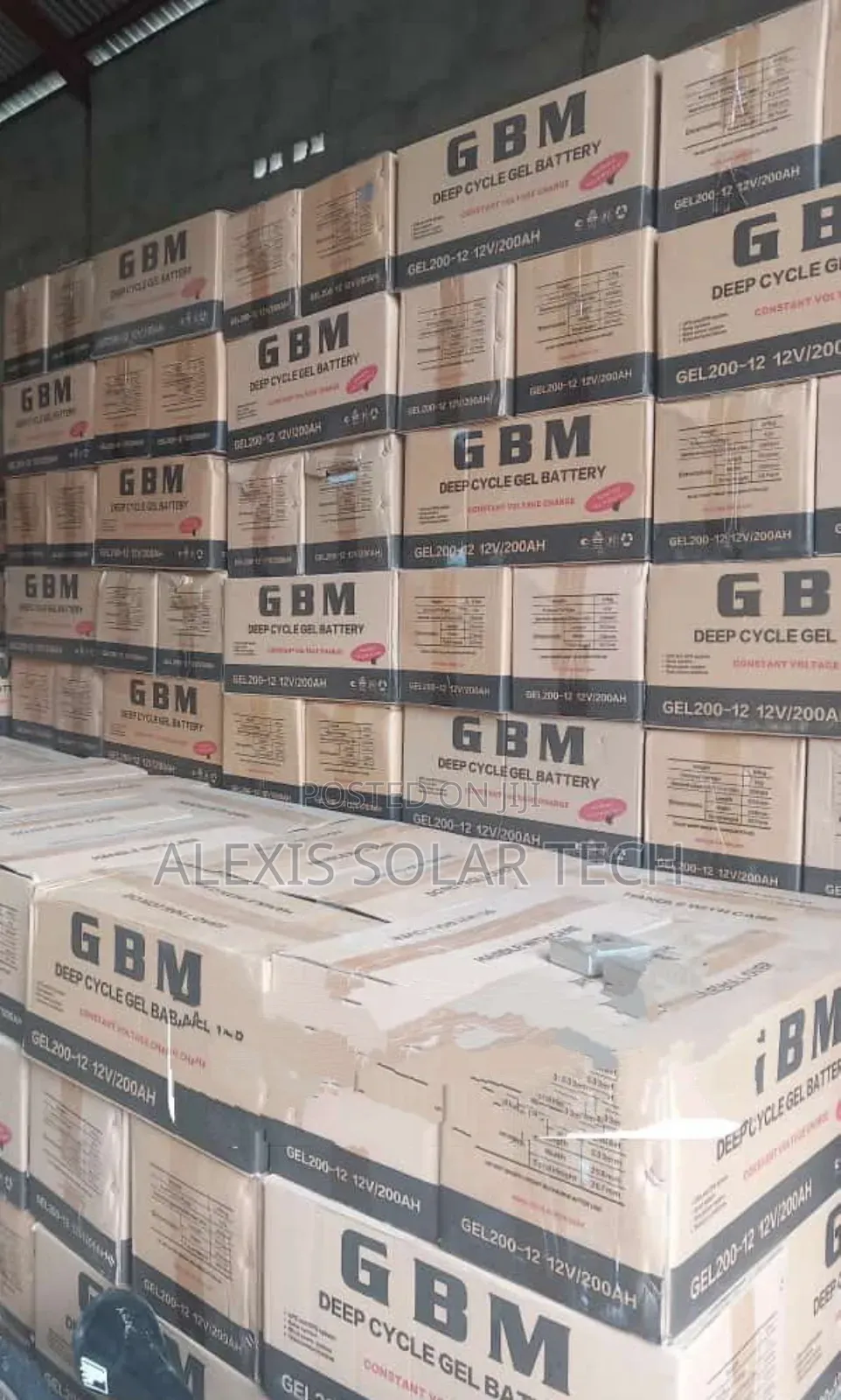 GBM Solar Battery 200ah