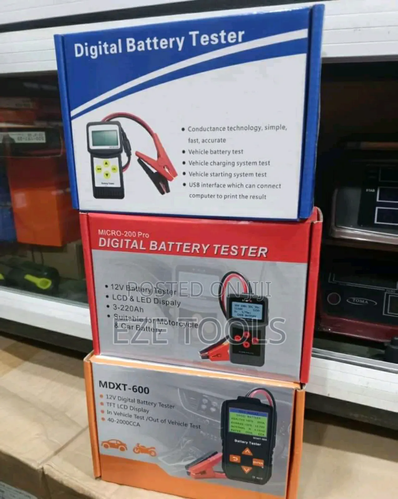 Digital Battery Tester
