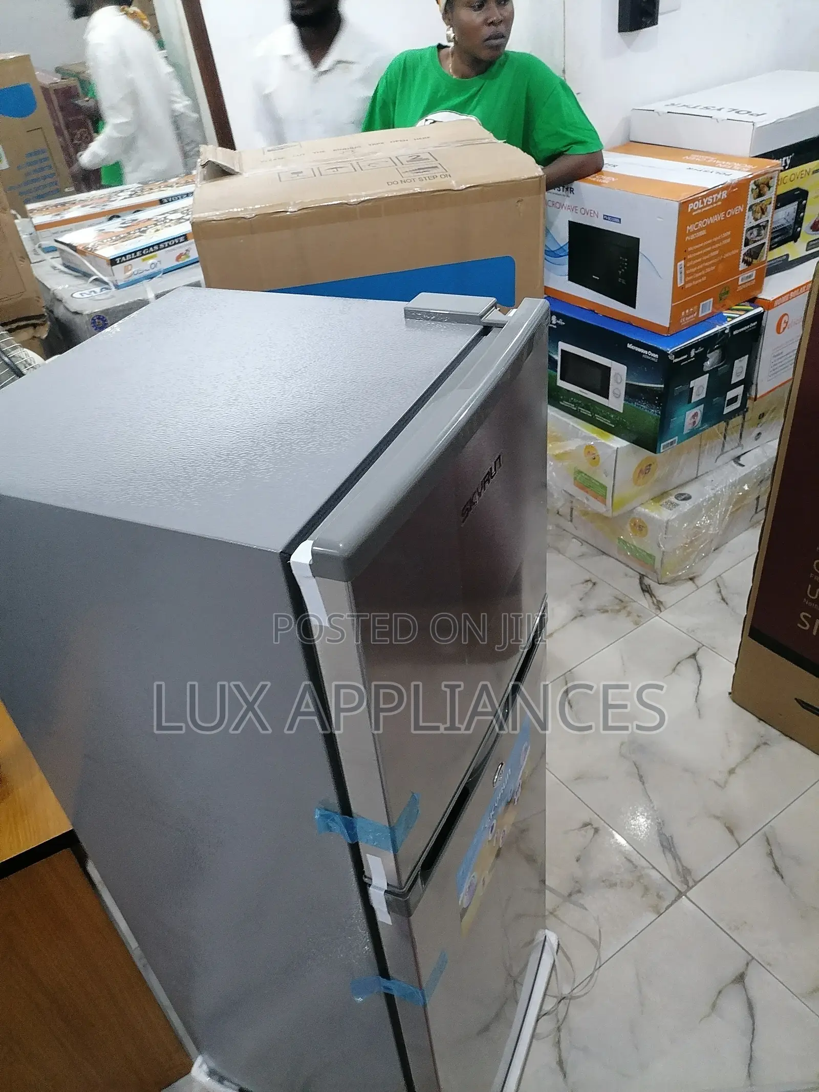 Top Quality Double Door 138l Refrigerator