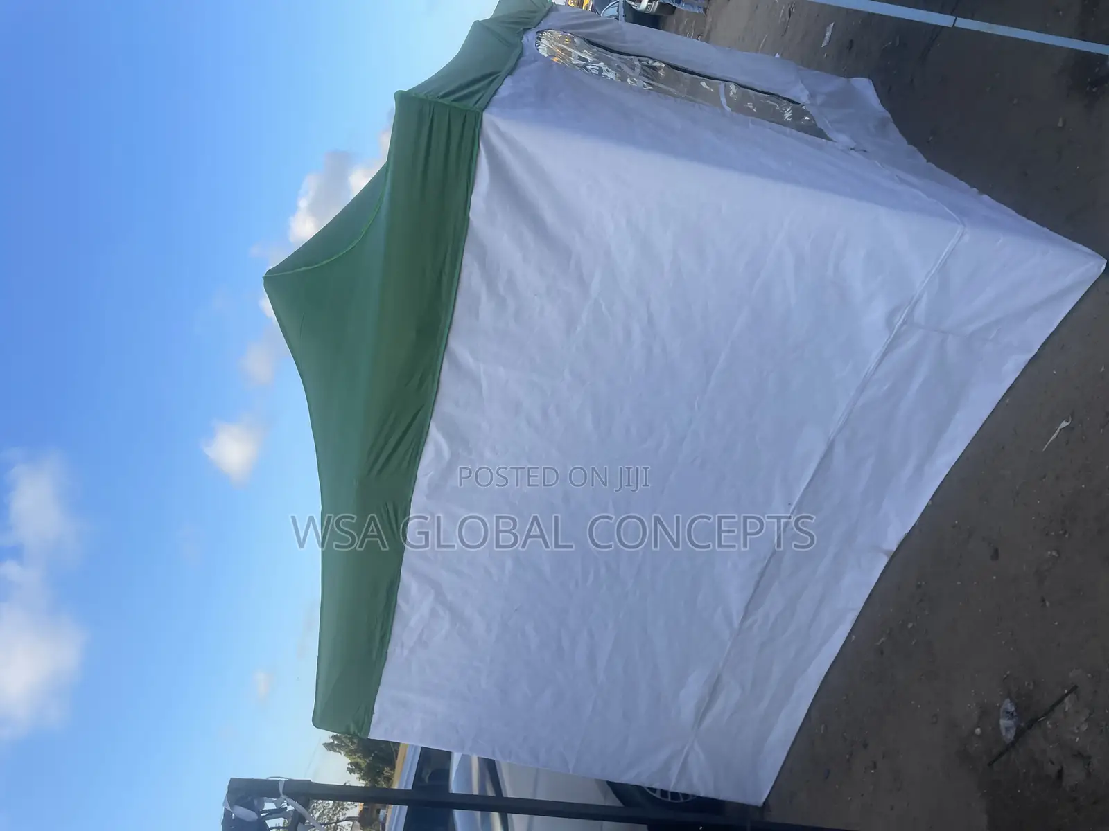 10ft by 10ft Gazebo Foldable Tent With 3 Side Cover