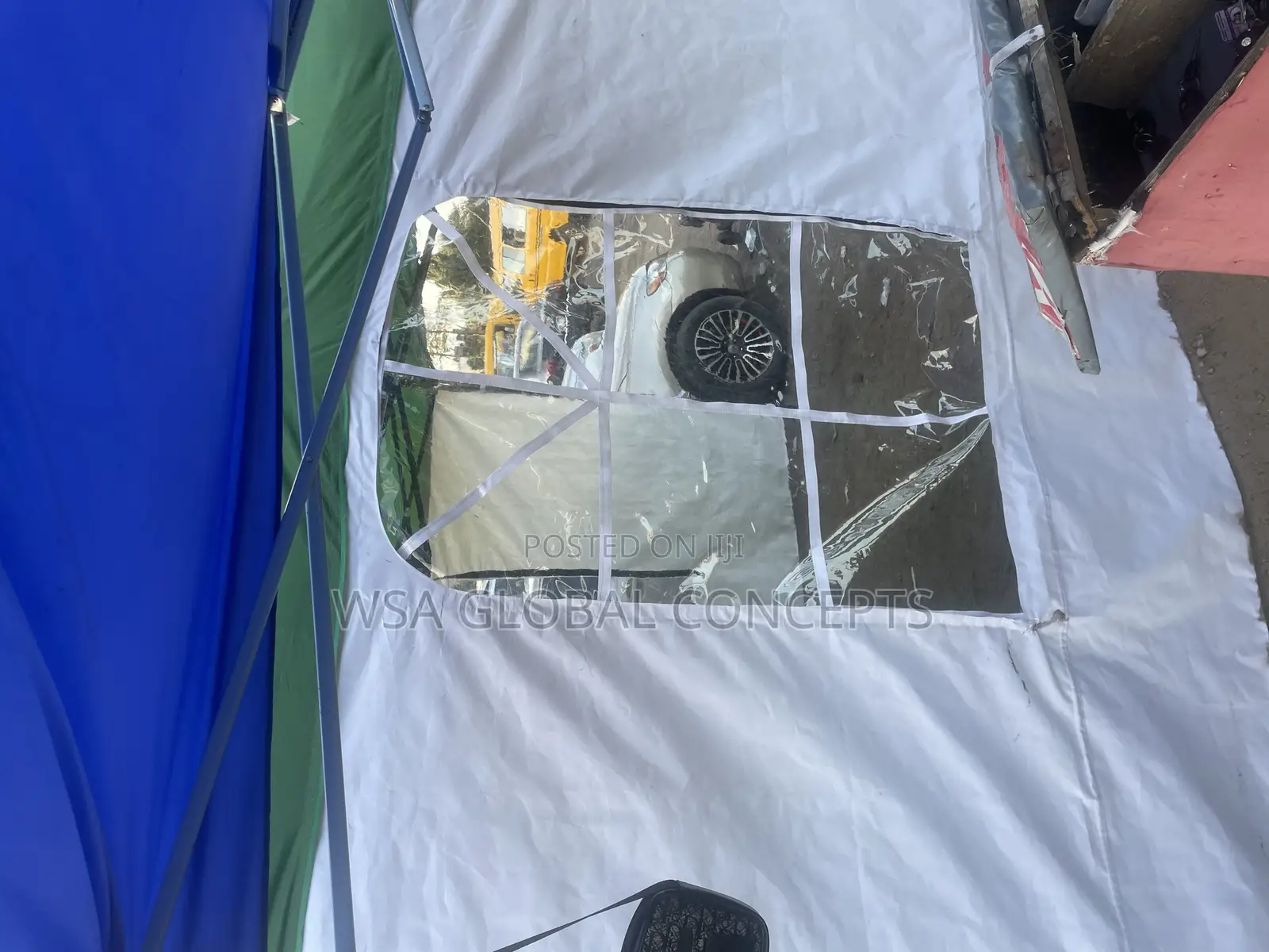 10ft by 10ft Gazebo Foldable Tent With 3 Side Cover