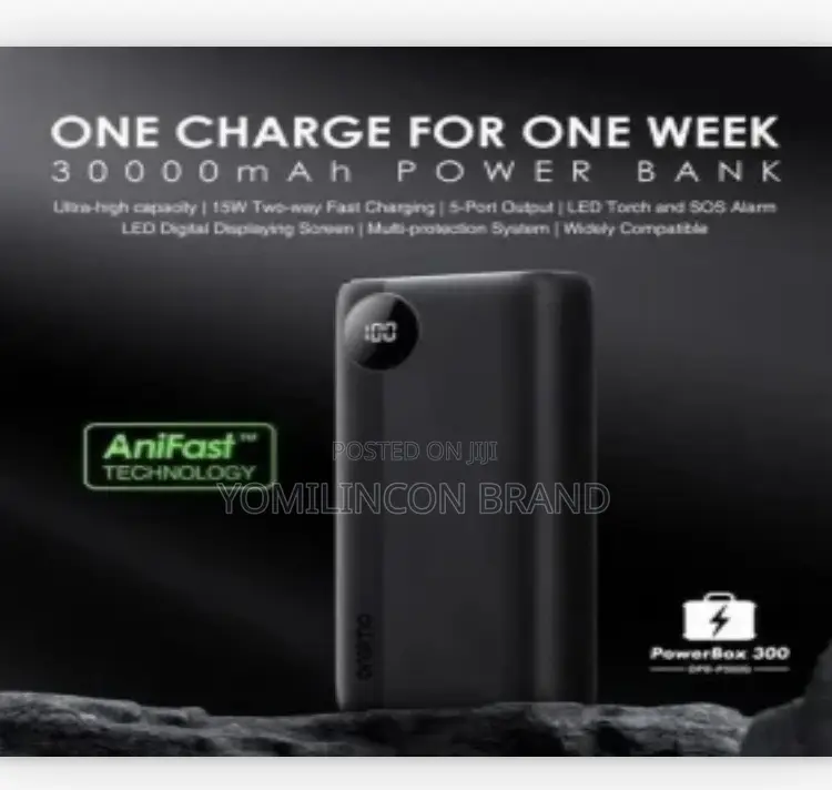 Oraimo Powerbank Opb-300q (30,000mah)