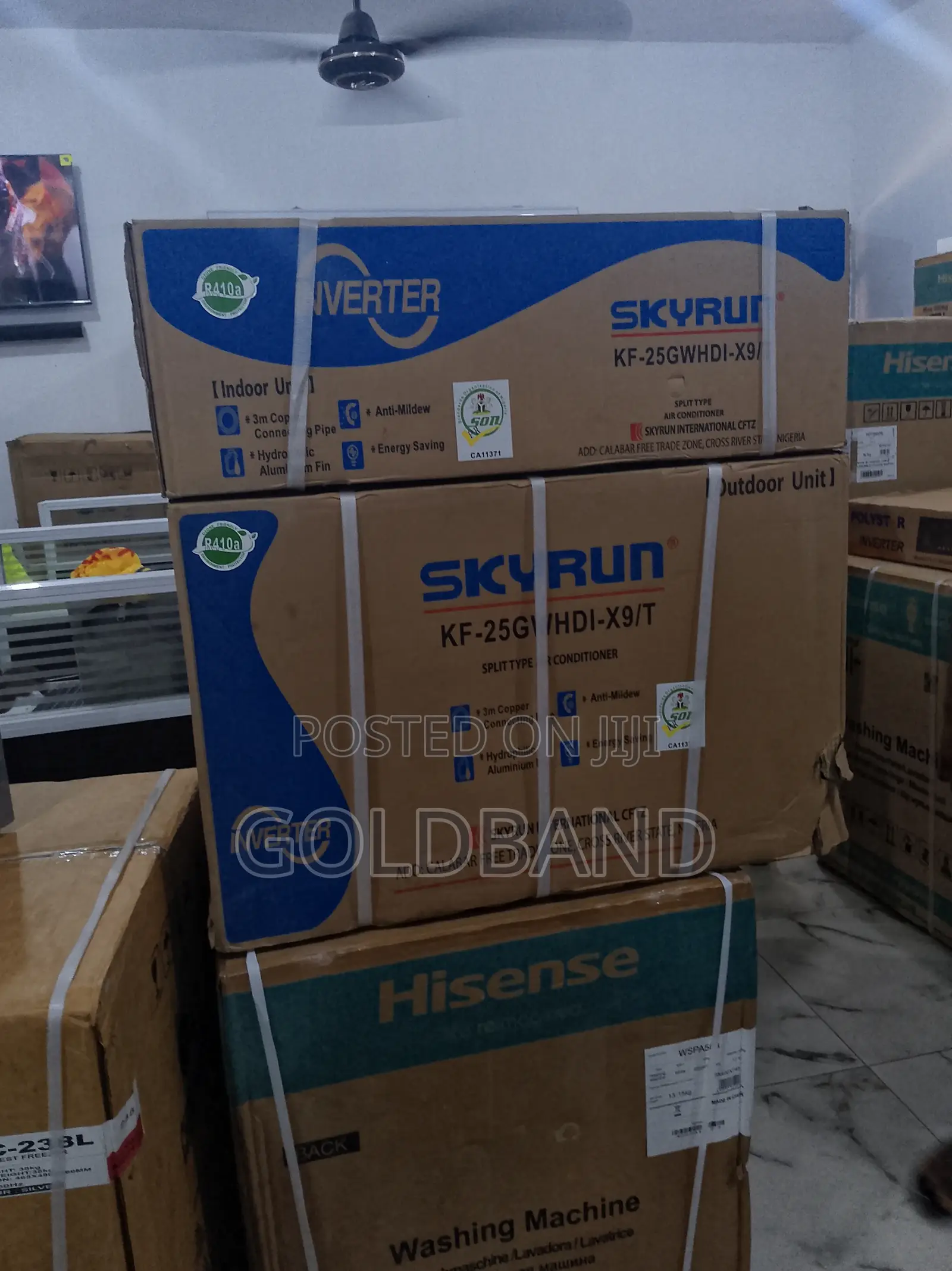 "Kf-25gwhdi-X9/T" Skyrun 1hp Dual Inverter Fast Cooling AC