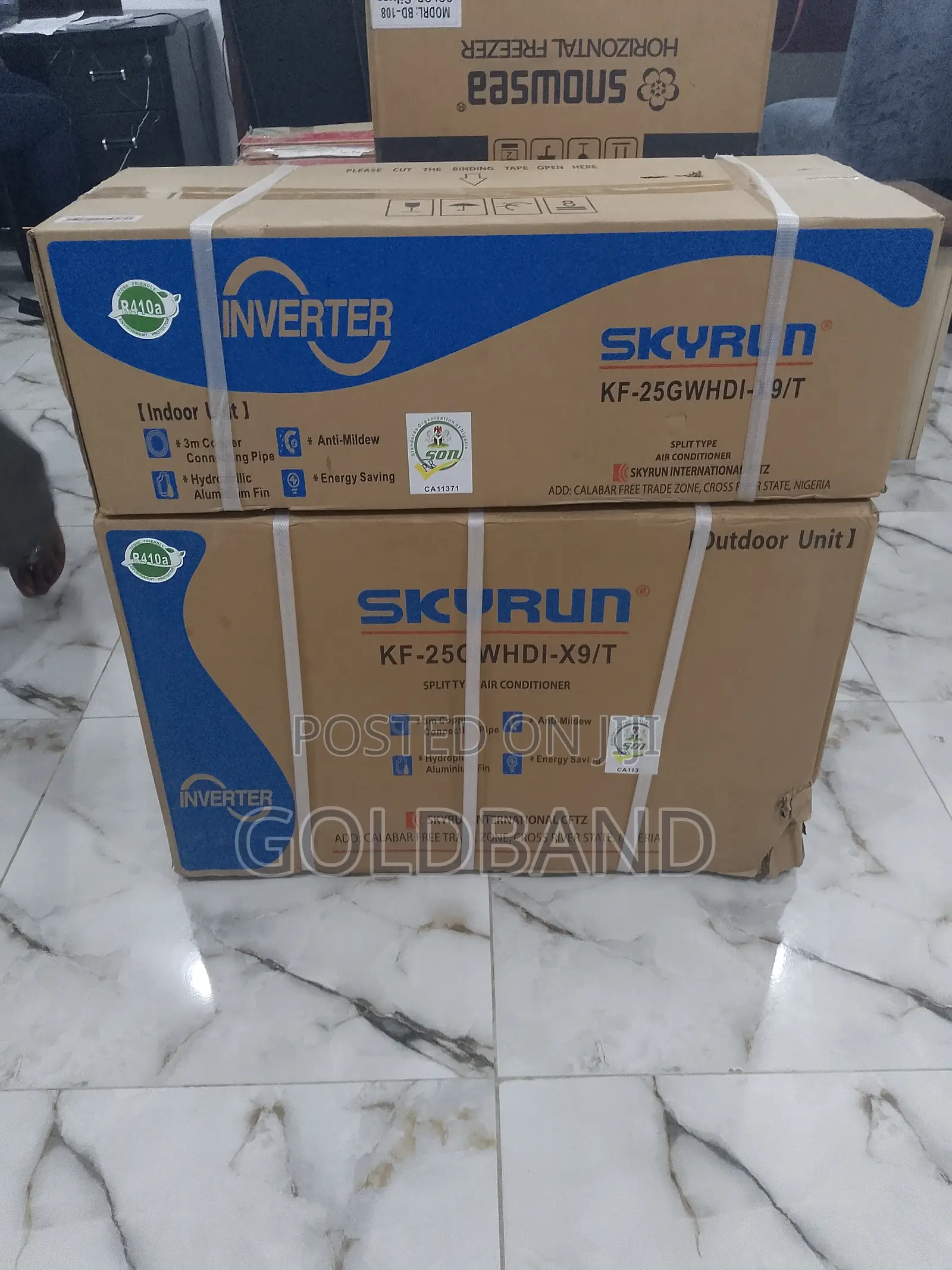 "Kf-25gwhdi-X9/T" Skyrun 1hp Dual Inverter Best Selling AC
