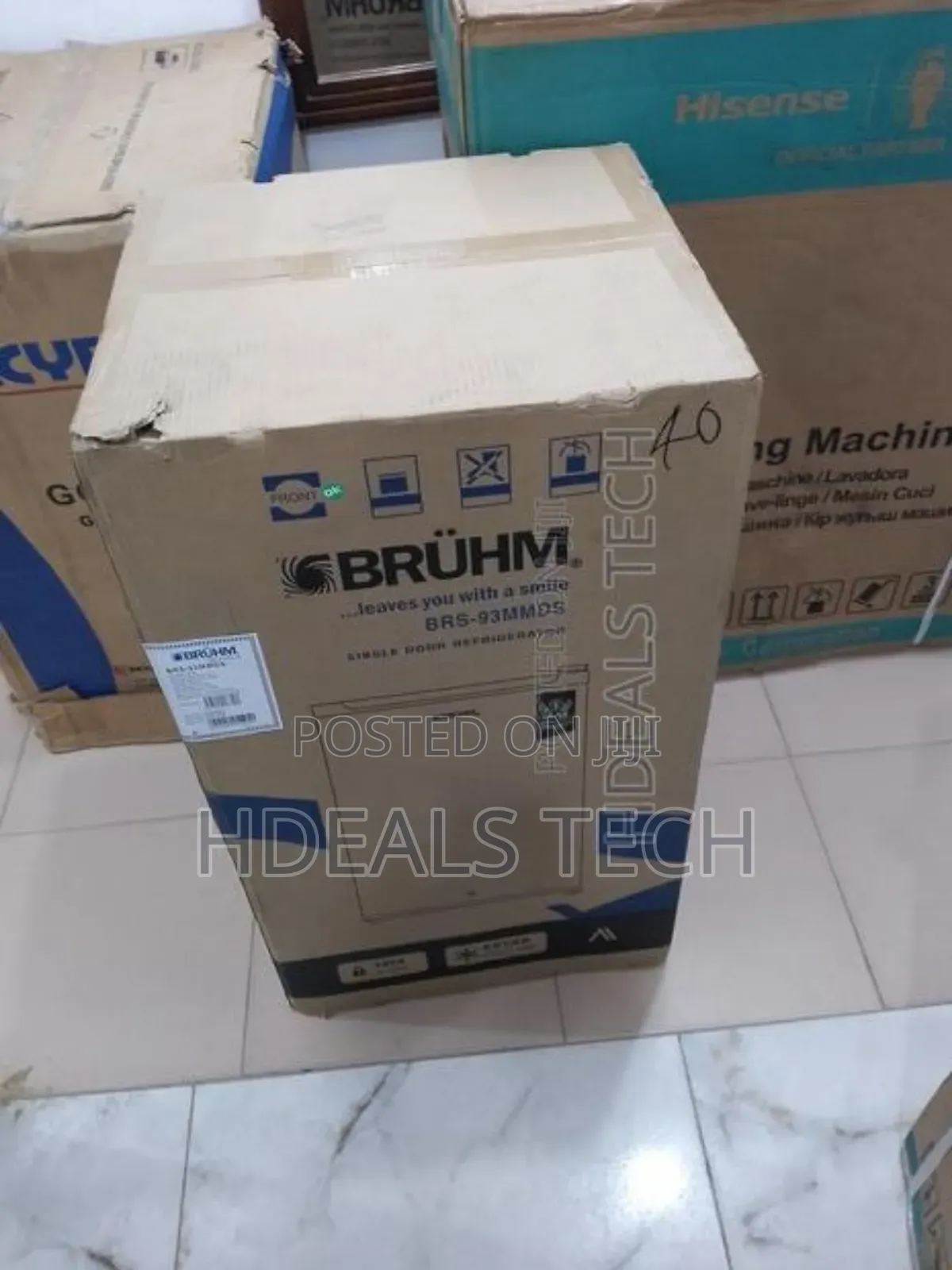 BRS-93mmds - Single Door Refrigerator 90 Litres