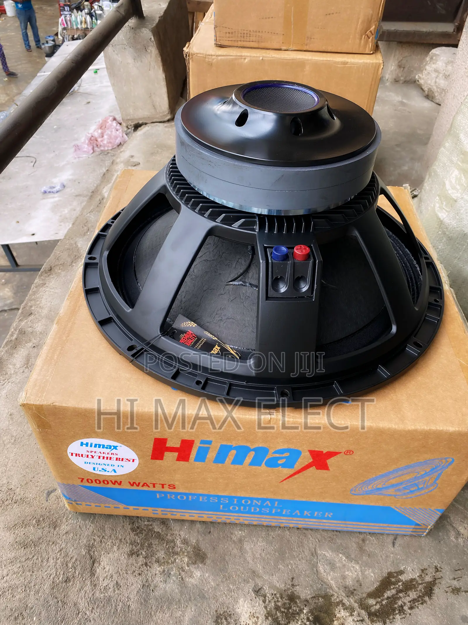 Himax 7000watts Double 18inch Speaker Tablet