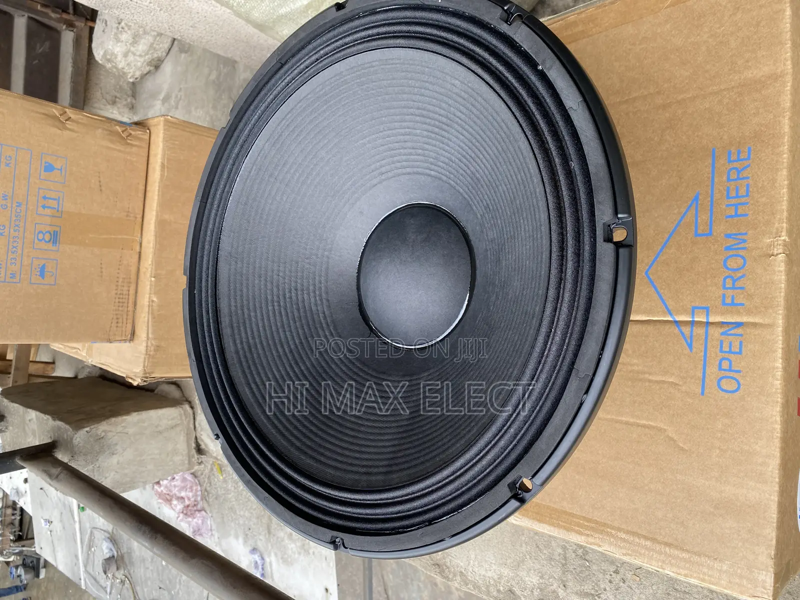 Himax 7000watts Double 18inch Speaker Tablet