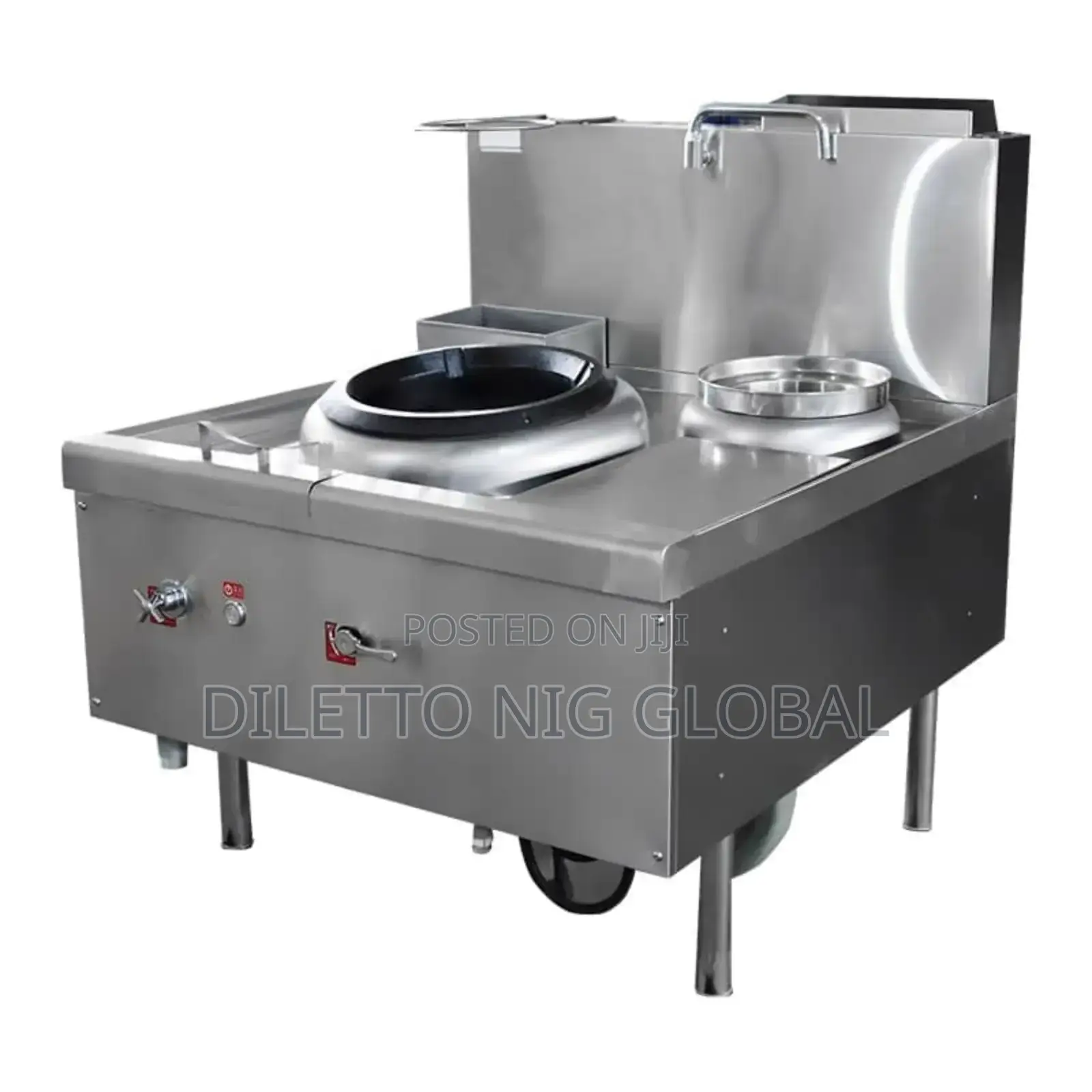 Single Burner Gas Wok Range. Cmmercial Chinese Wok Burner