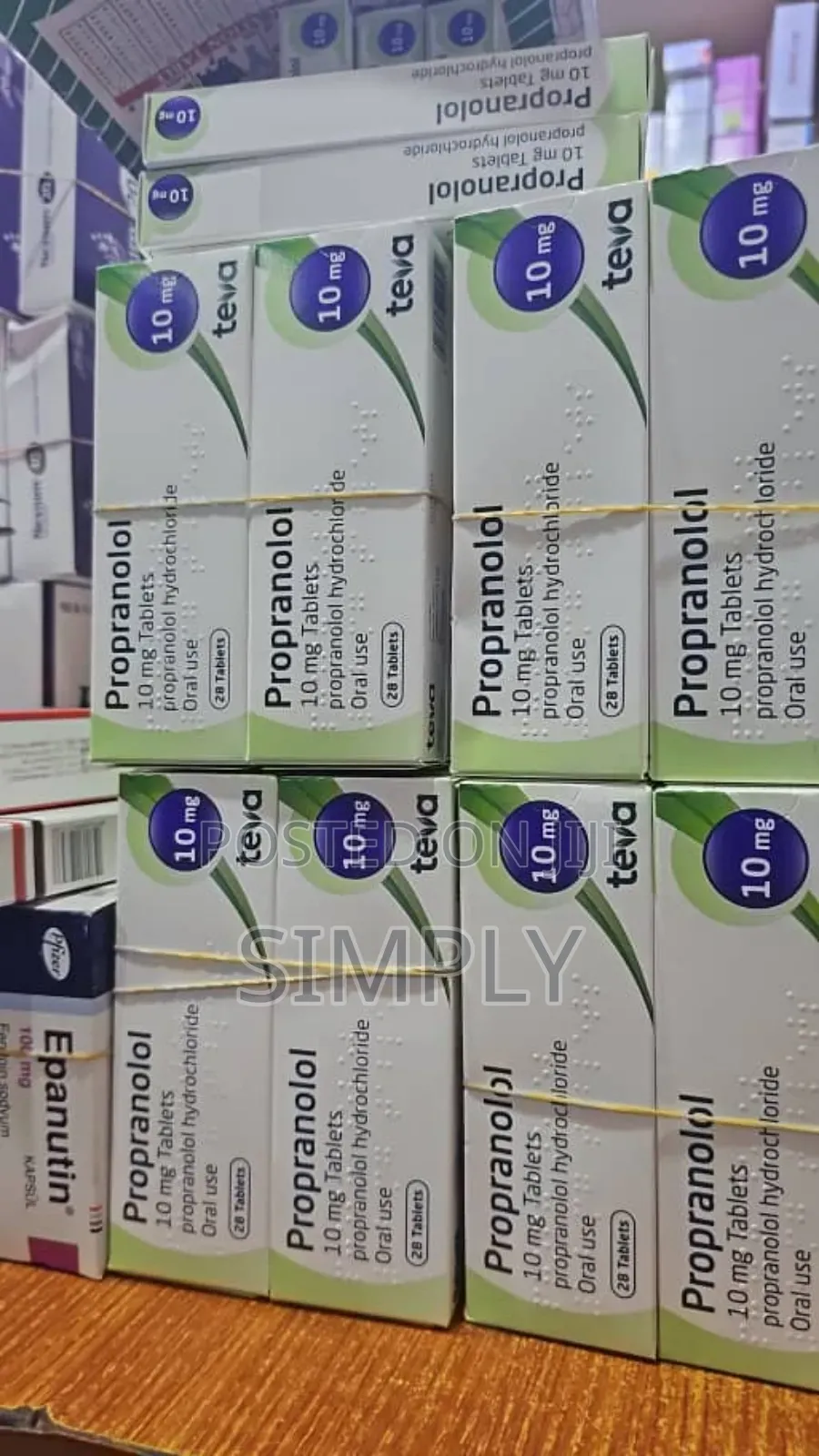 Propranolol 10mg Teva
