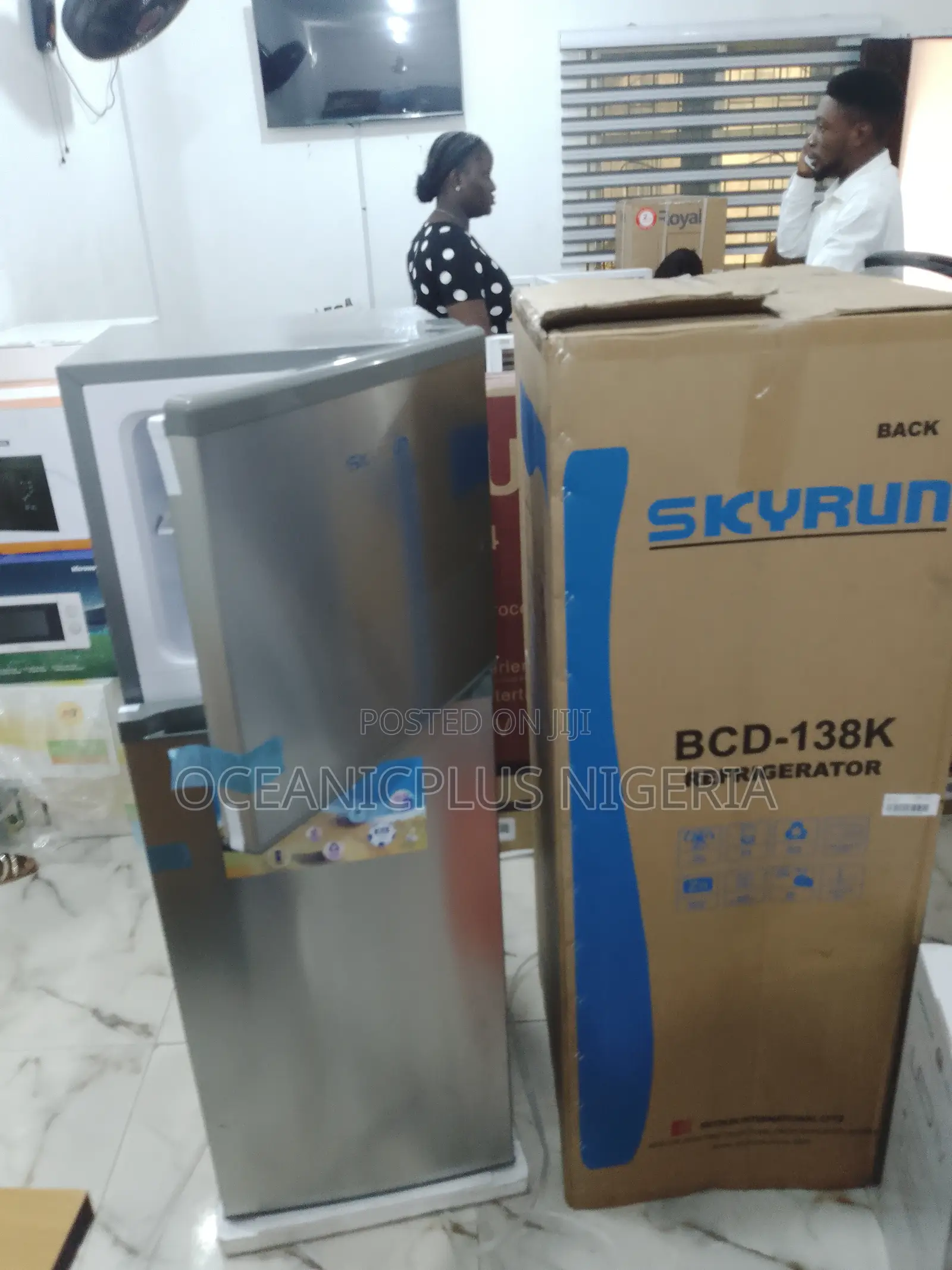 Super Cool 138L Double Door Skyrun Refrigerator