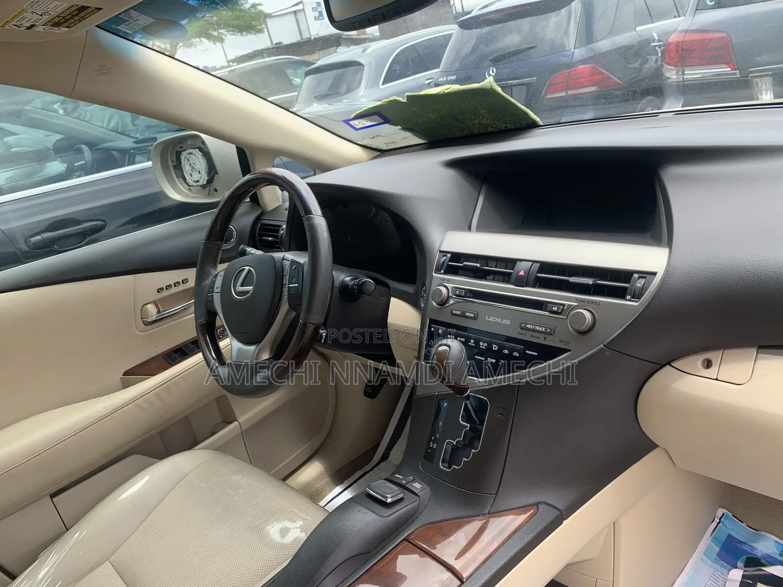 Lexus RX 350 AWD 2015 Gold