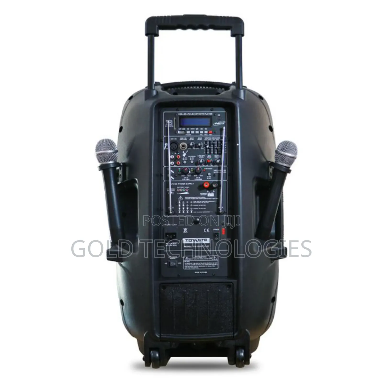 15" Pa Public Address System, Portable Sound System For All
