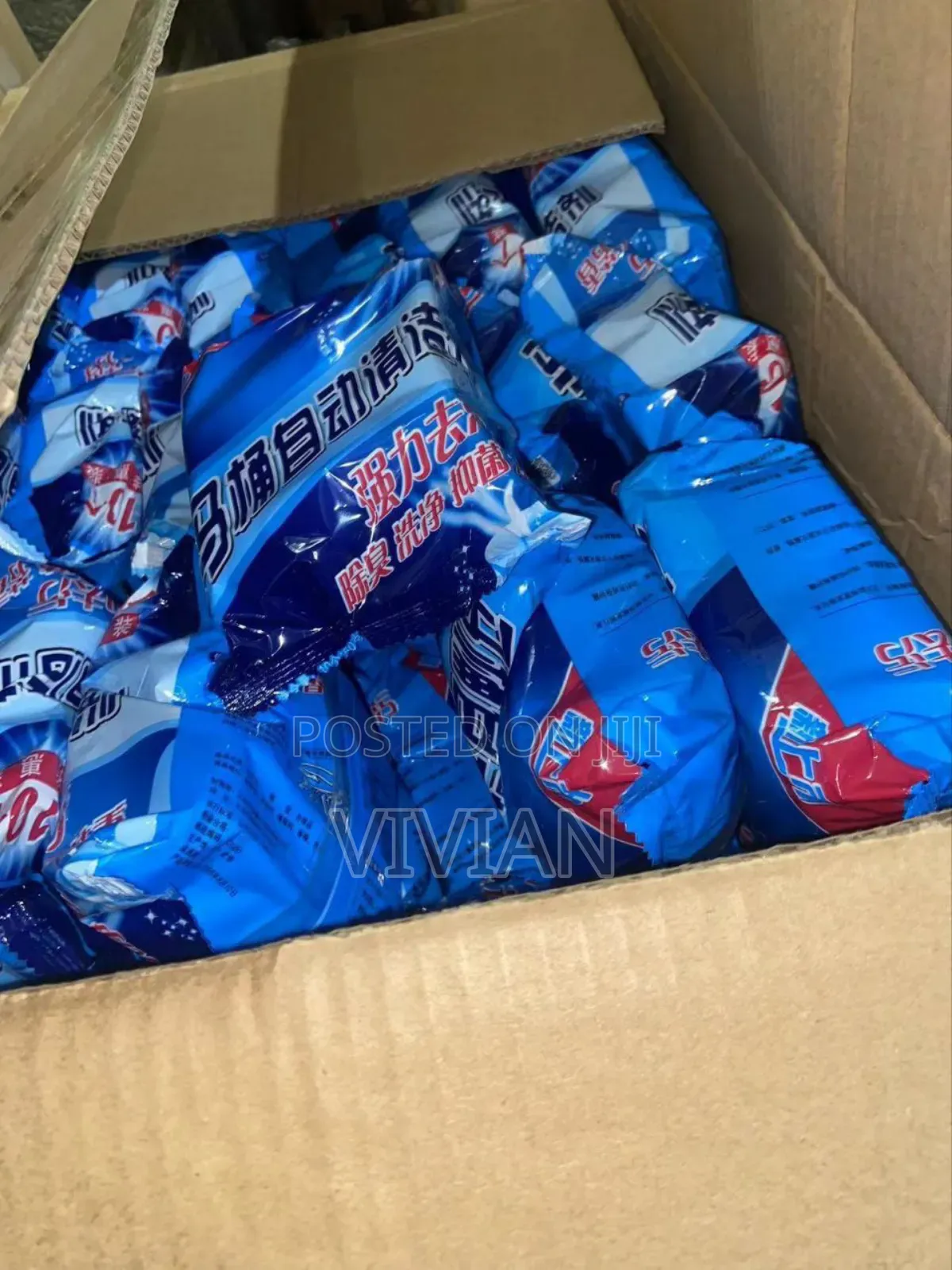 10pcs Blue Toilet Wash