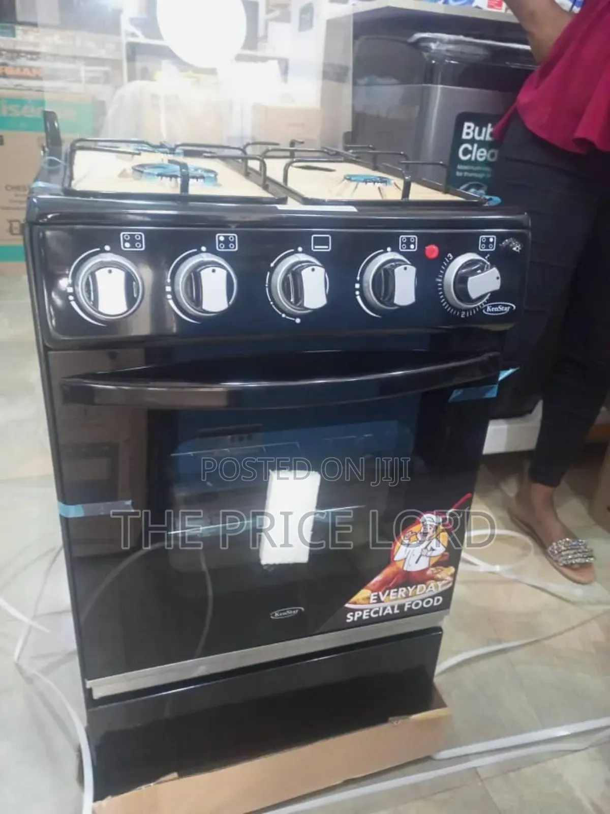 Kenstar Gas Cooker | 3b+1e Cooker - Auto Ignition