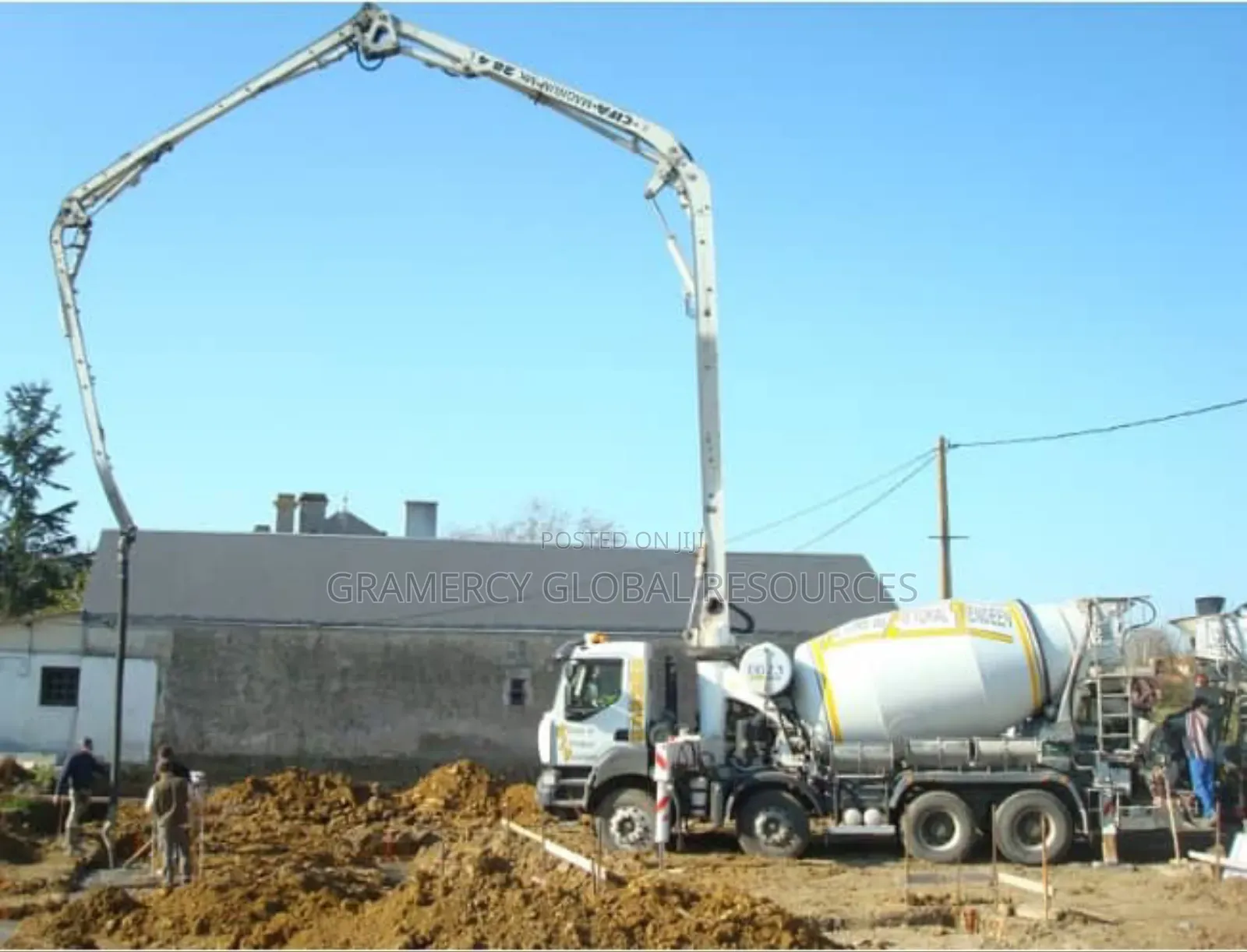 Brand New Zoom Lion Mounted Concrete Mixer Pump Truck