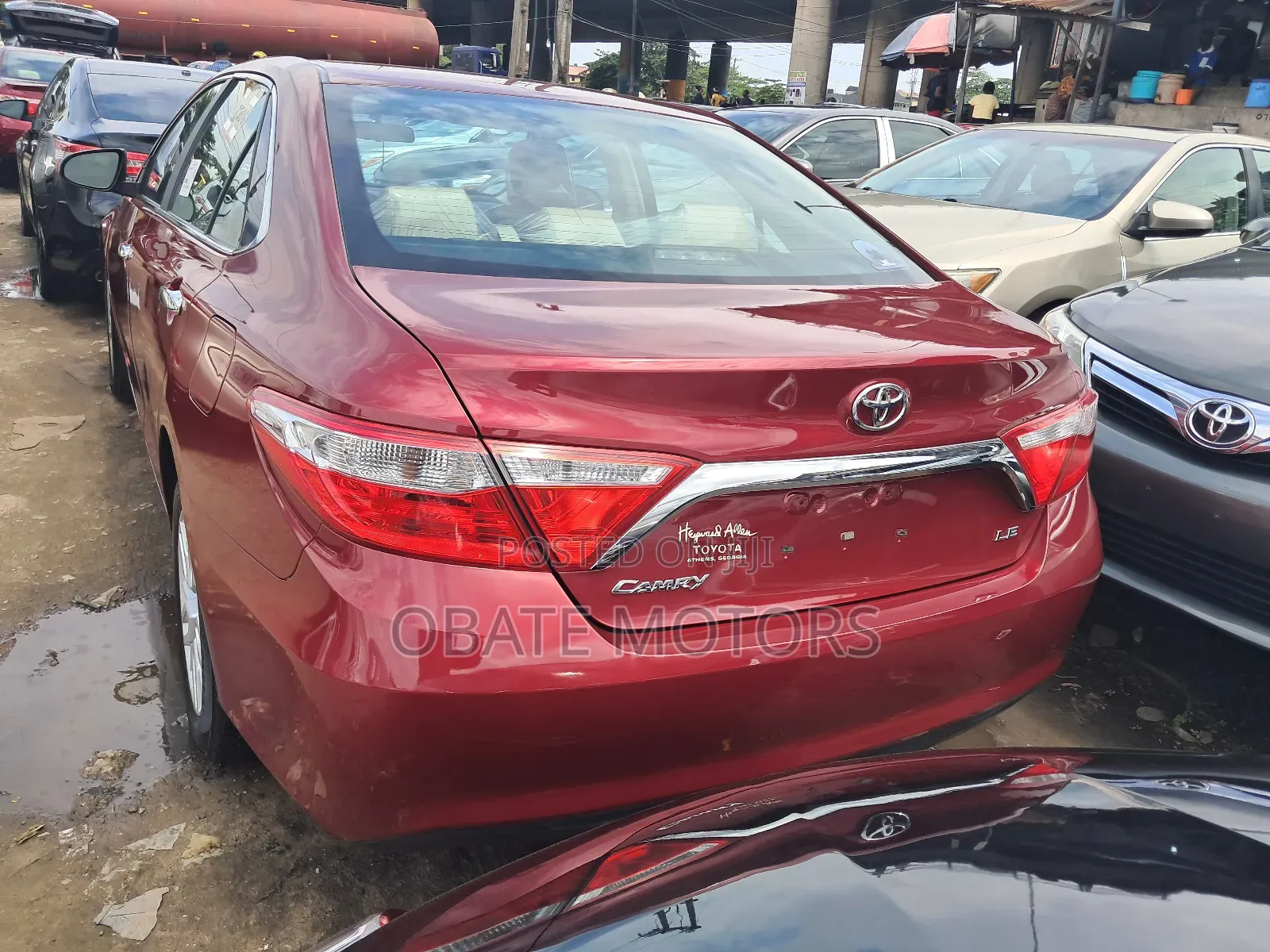 Toyota Camry 2017 Red