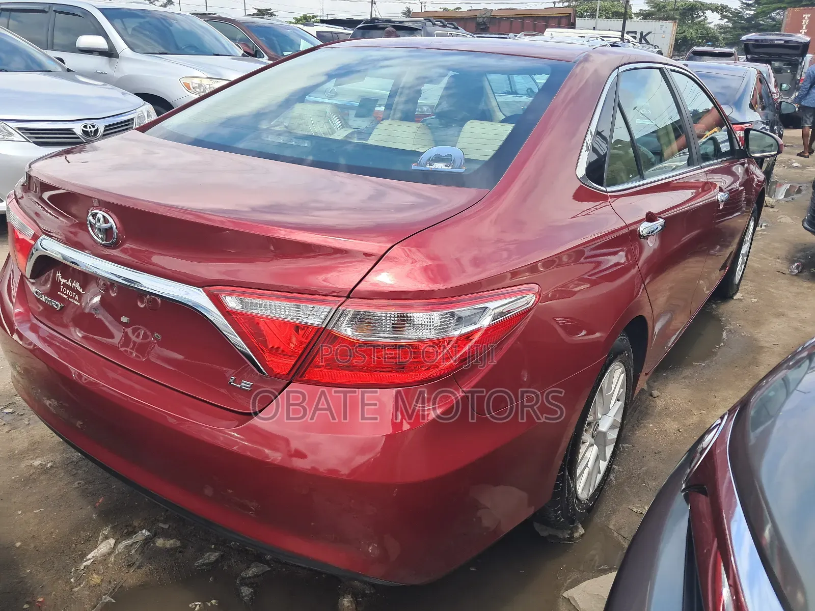 Toyota Camry 2017 Red