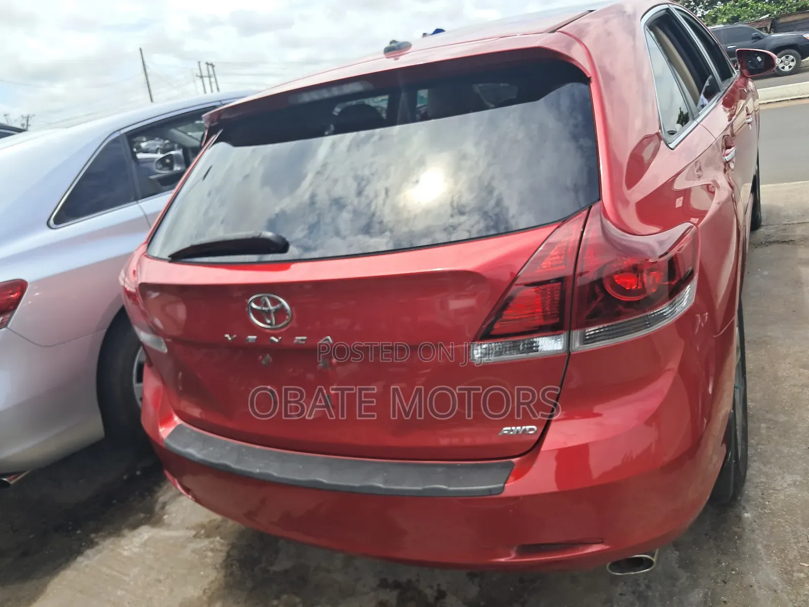 Toyota Venza V6 AWD 2012 Red