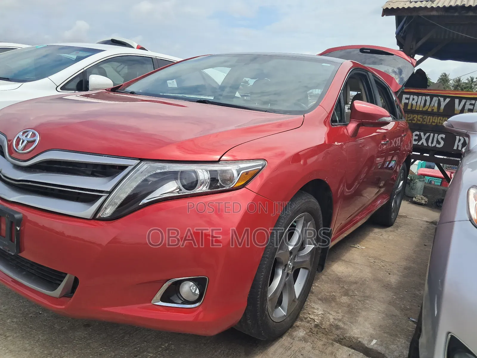 Toyota Venza V6 AWD 2012 Red