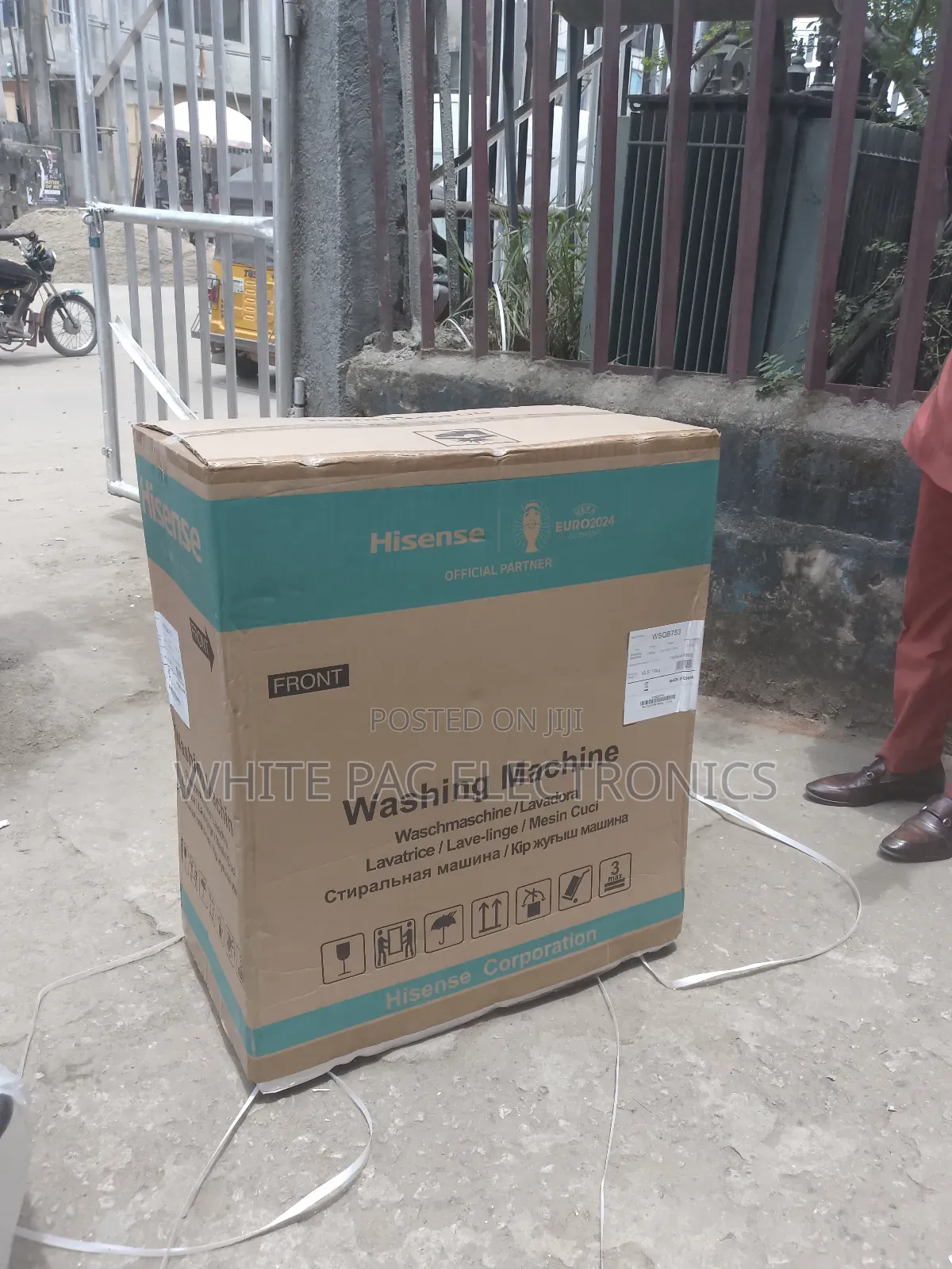 Hisense 7.5kg Top Loader Manual Washing Machine(Wash Spin)