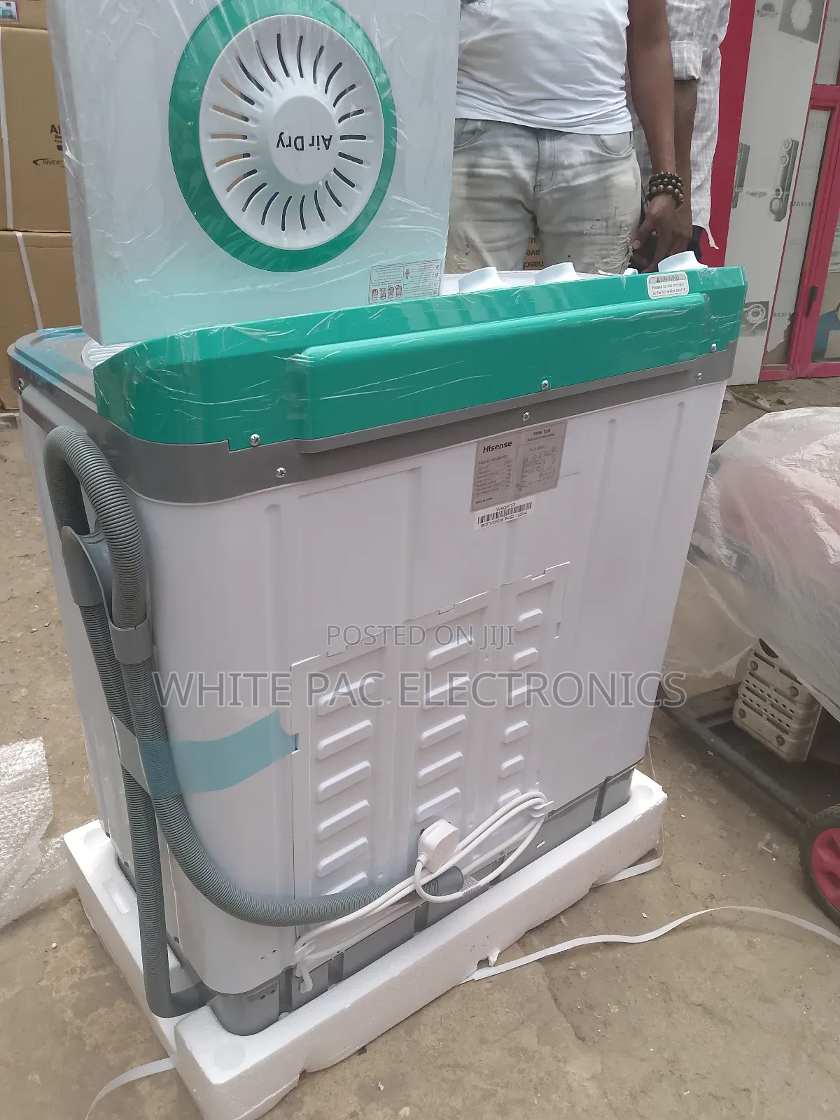 Hisense 7.5kg Top Loader Manual Washing Machine(Wash Spin)