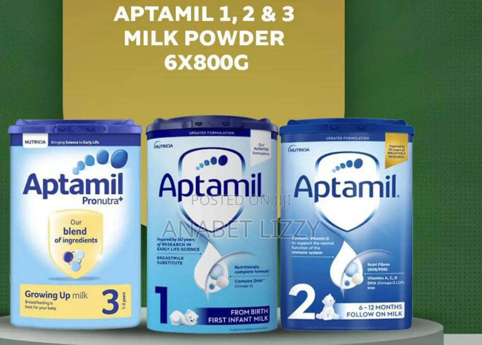 Aptamil Formula (Foreign)Stage 1,2,And 3